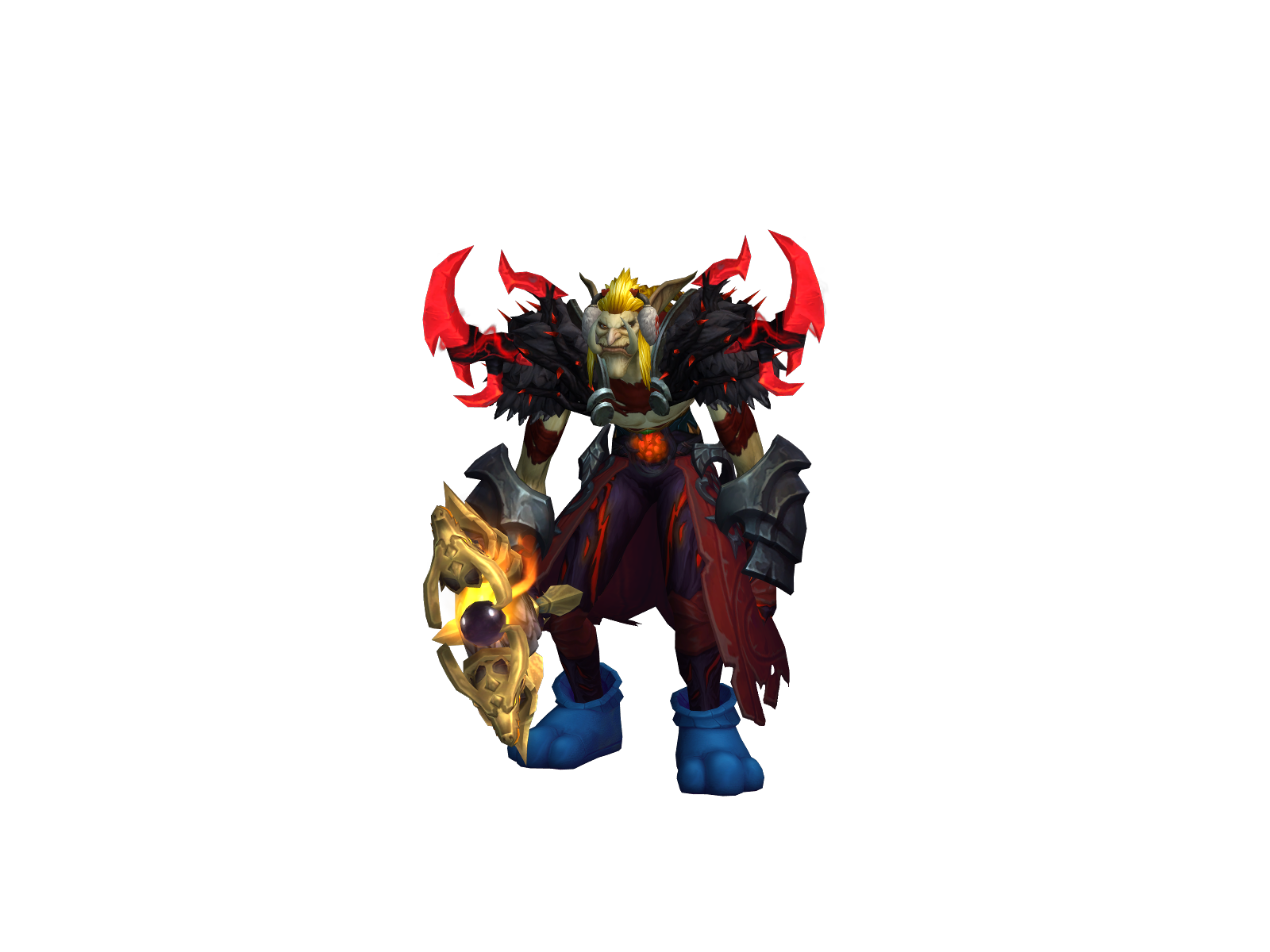 Krandon 3D character render