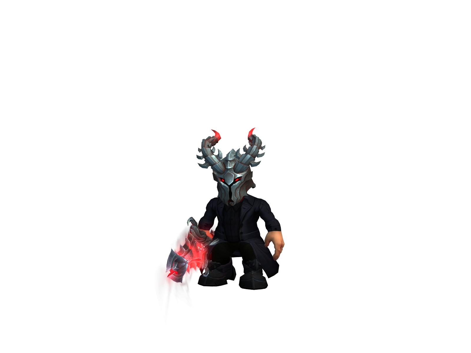 Minitrowy 3D character render