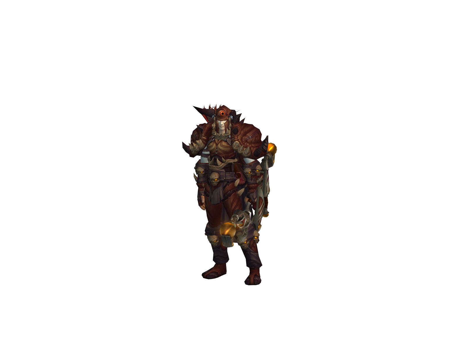 Myred 3D character render