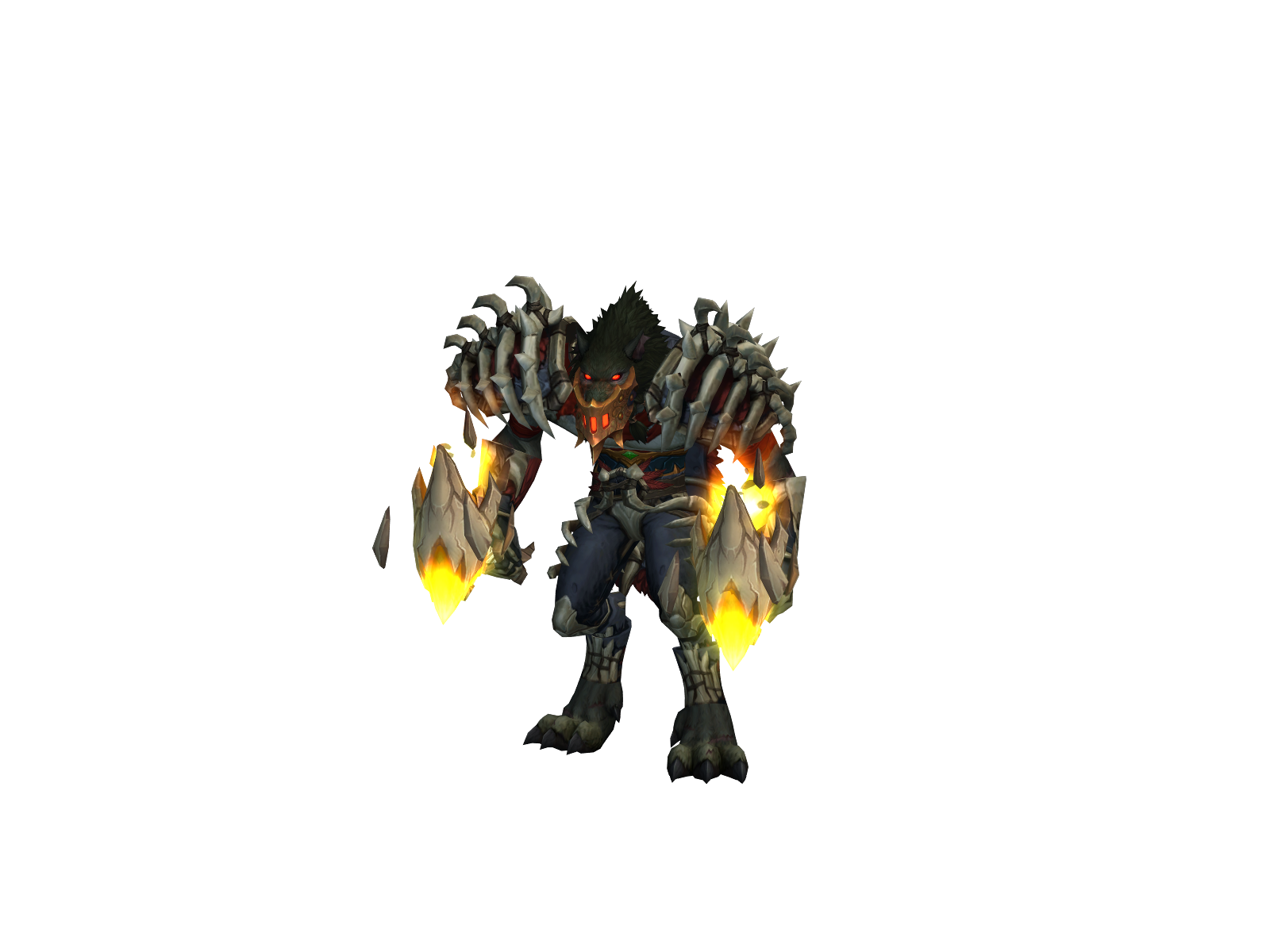 Grifvoid 3D character render