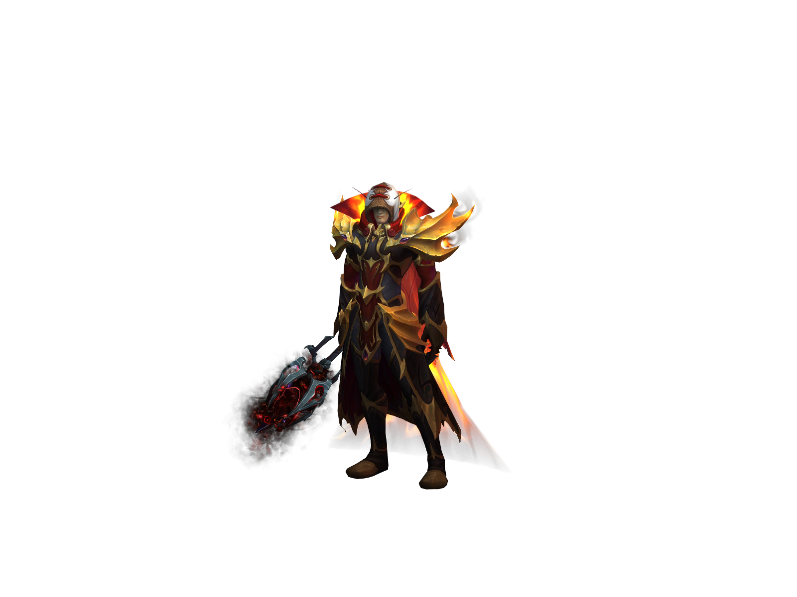 Maliquet 3D character render
