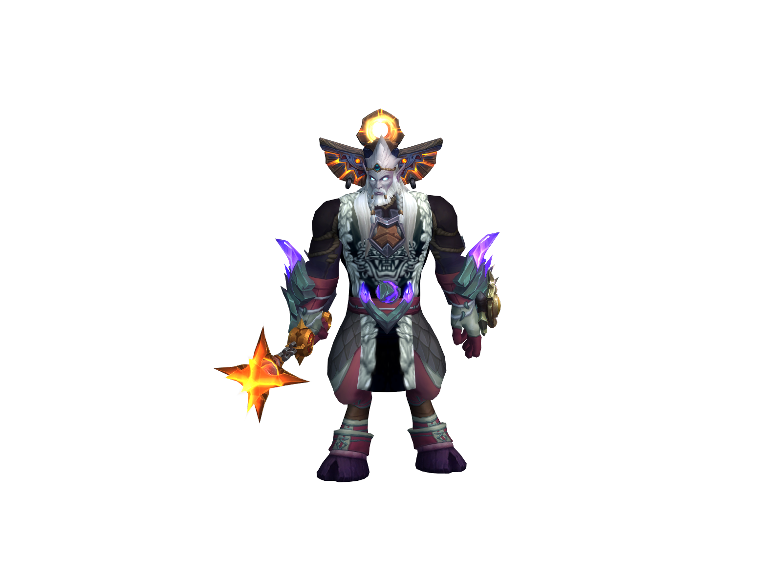 Thäös 3D character render