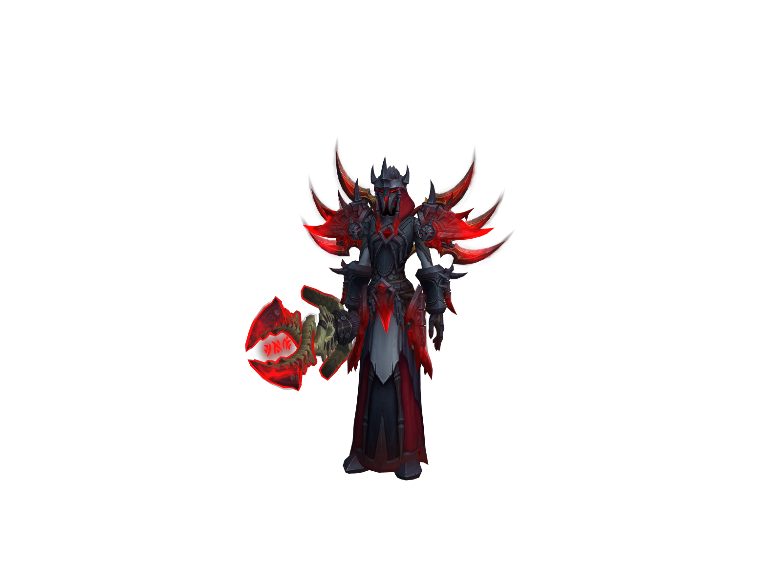Nemphys 3D character render
