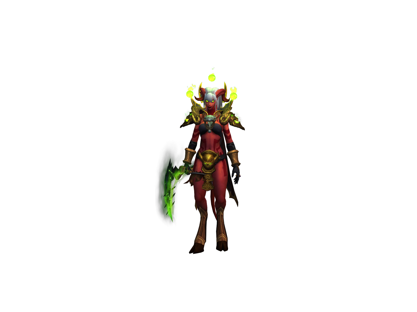 Reisha 3D character render