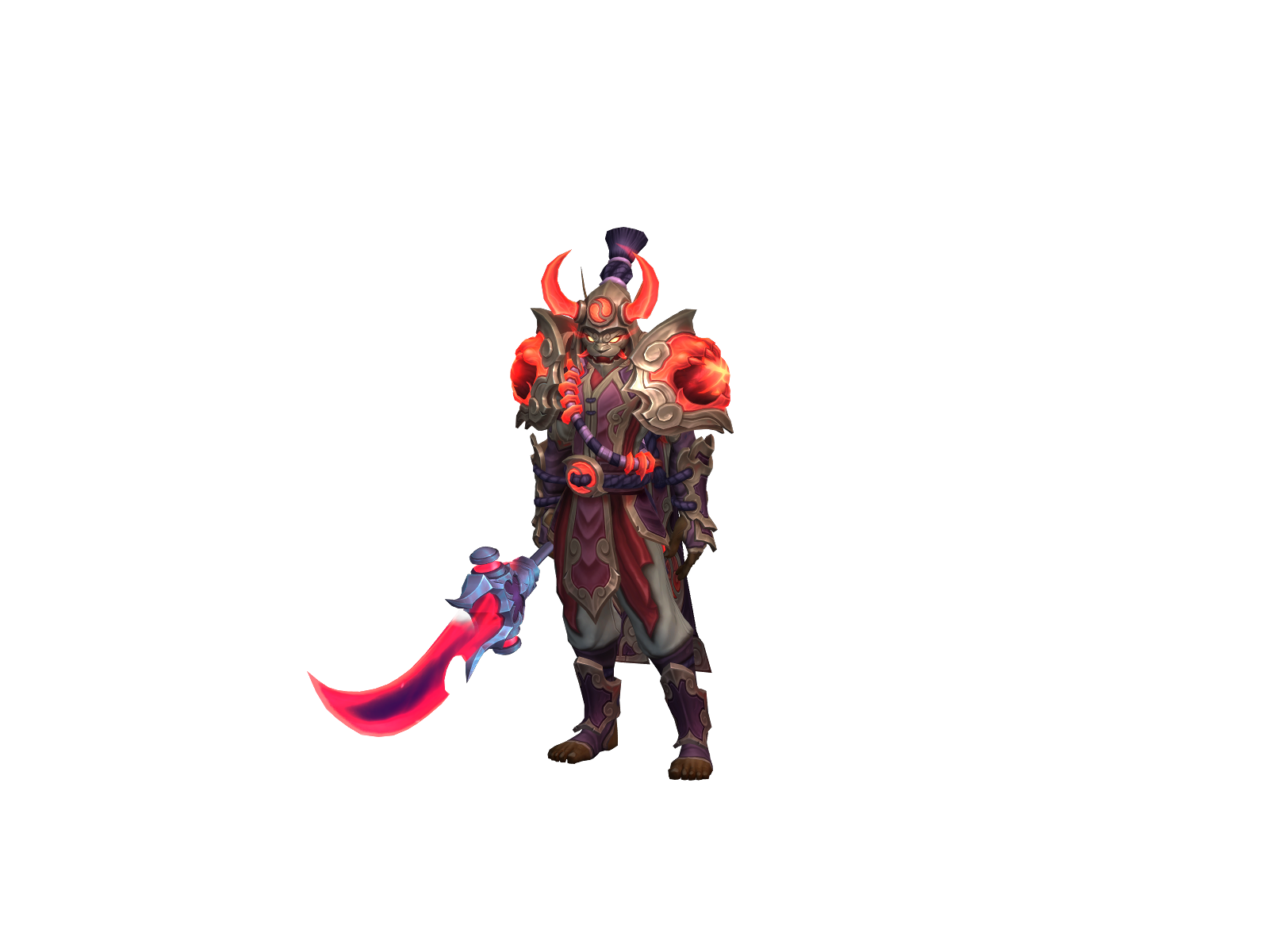 Aldebháran 3D character render