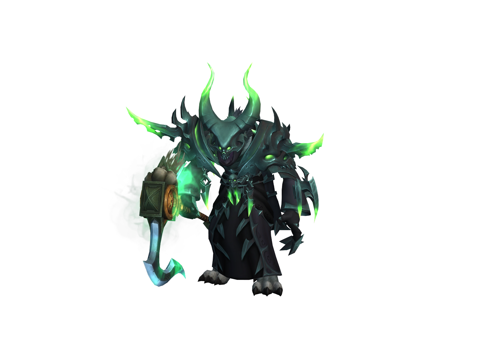 Zpól 3D character render
