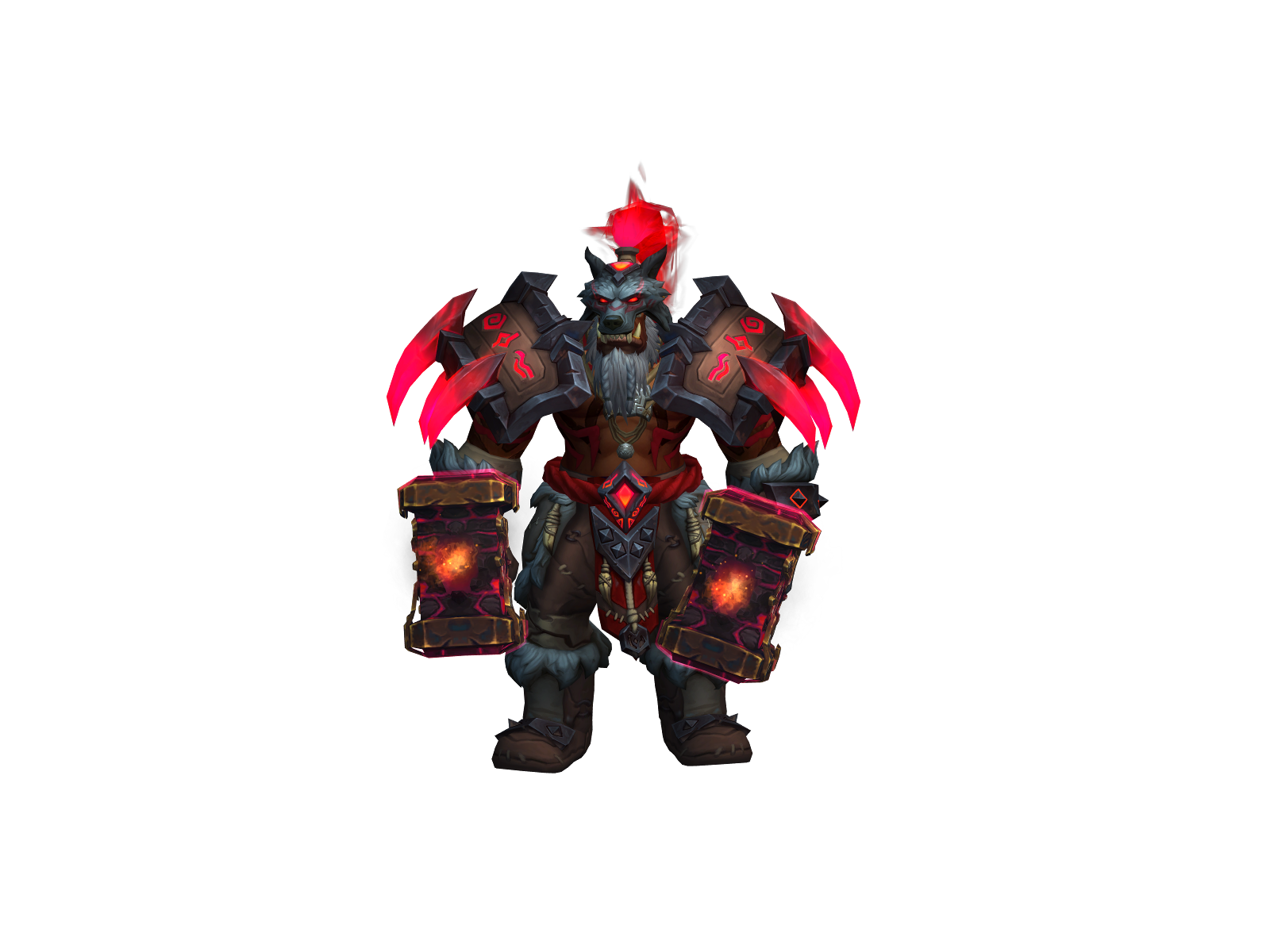 Rulothar 3D character render