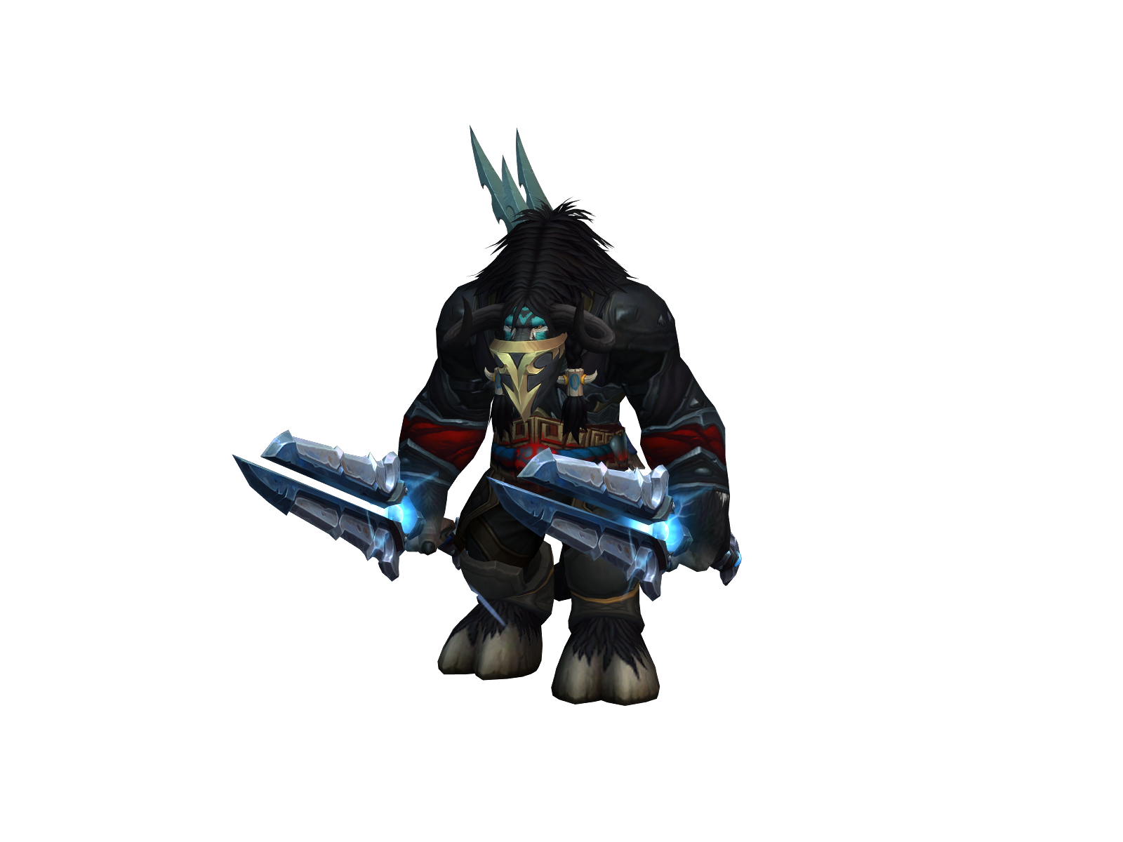Zhafet 3D character render
