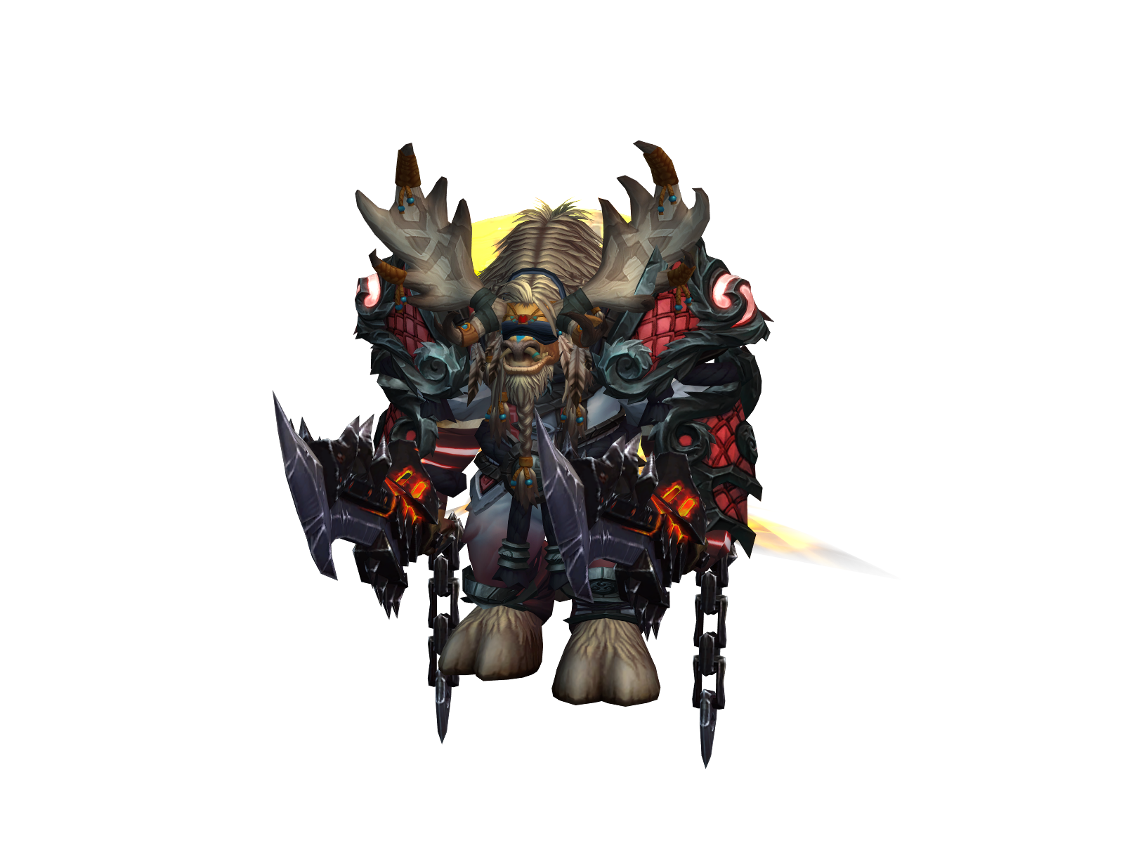 Vaquinha 3D character render