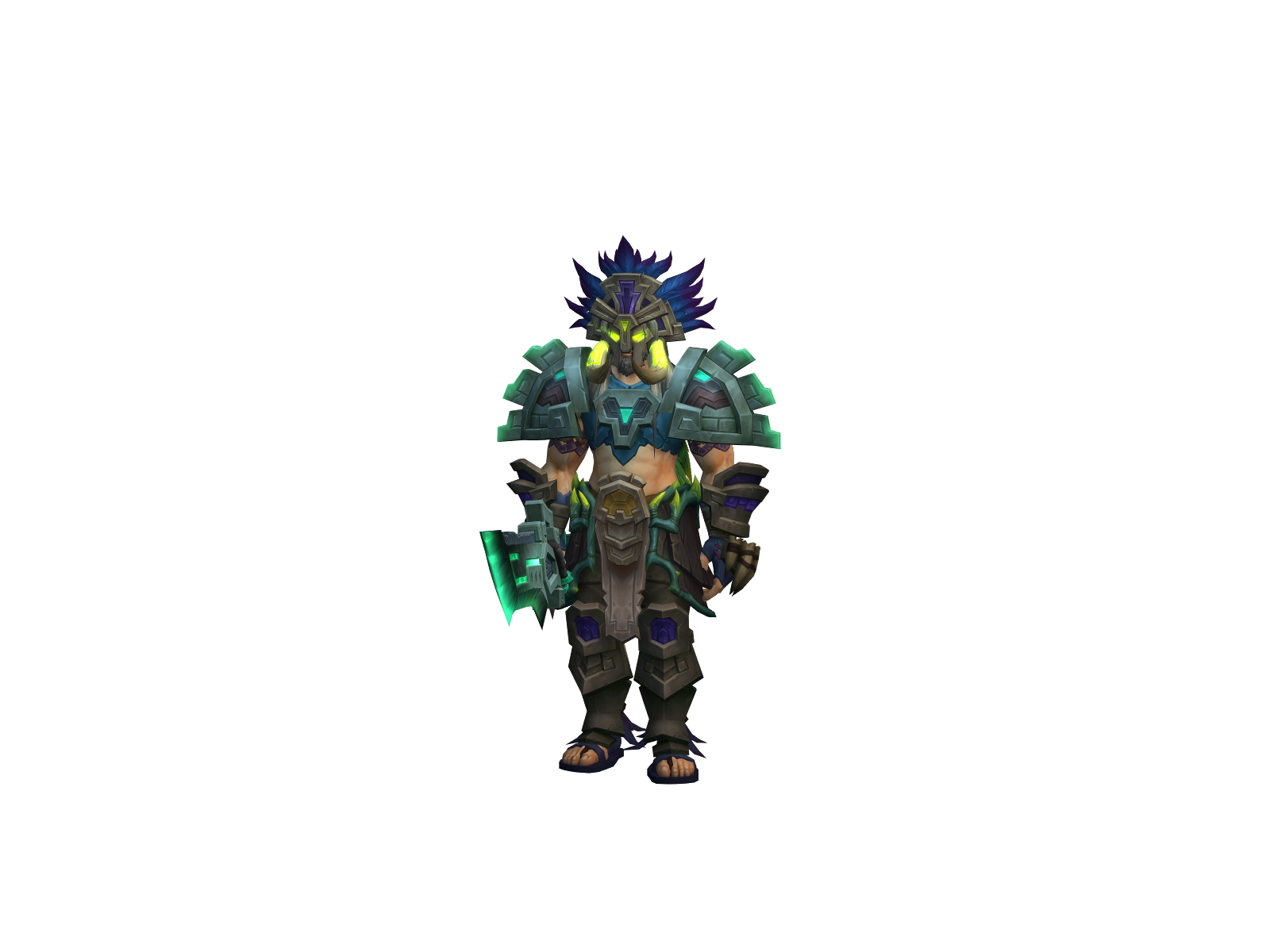 Senkay 3D character render