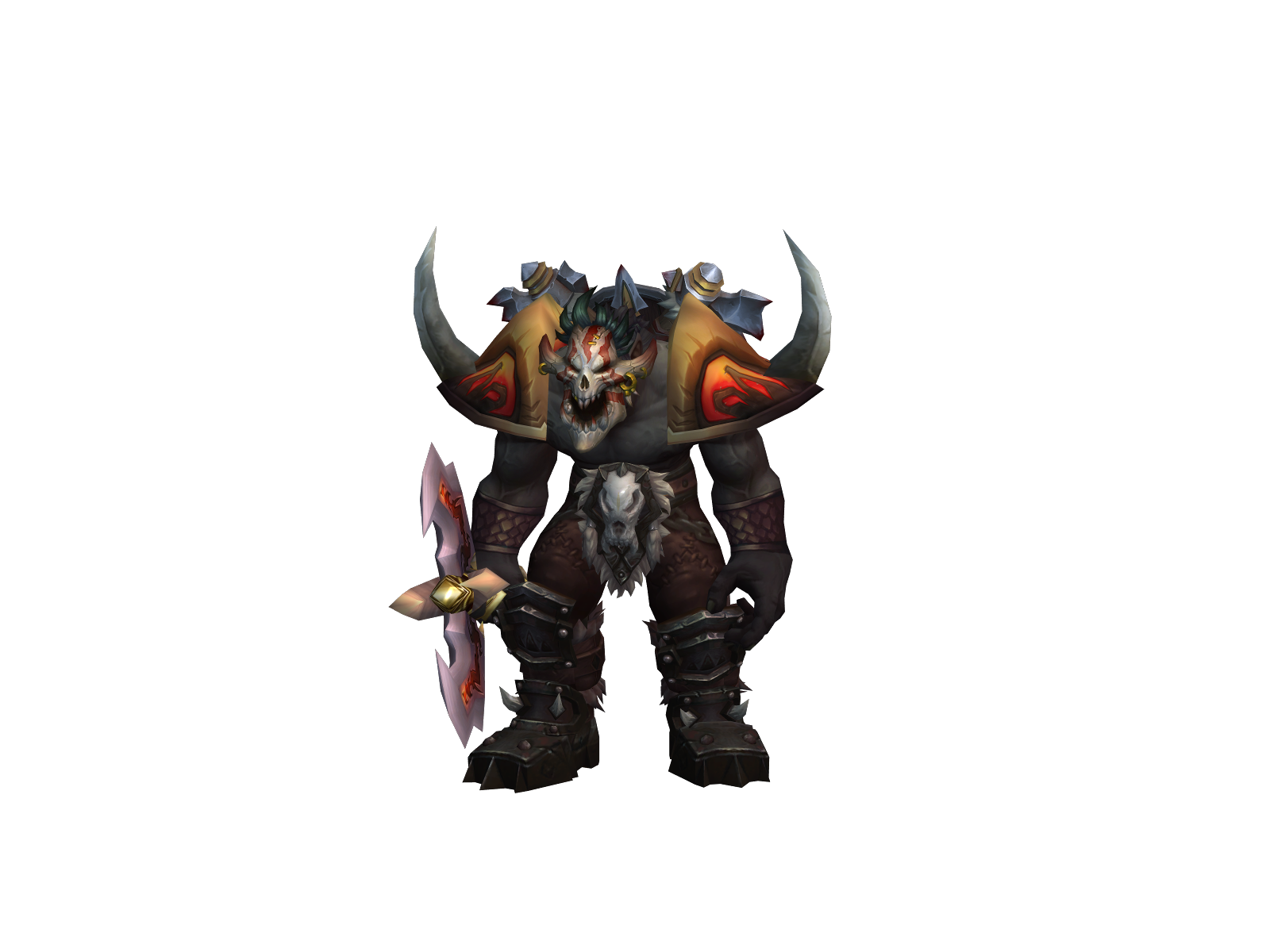 Arrowwolf 3D character render