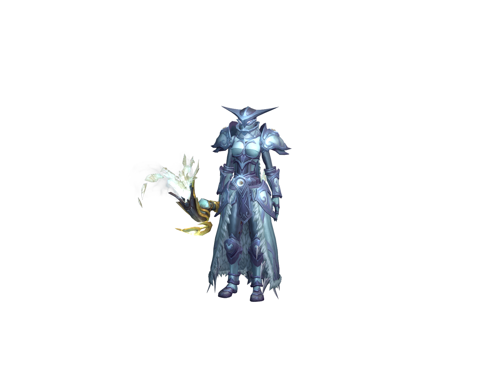Bludepin 3D character render