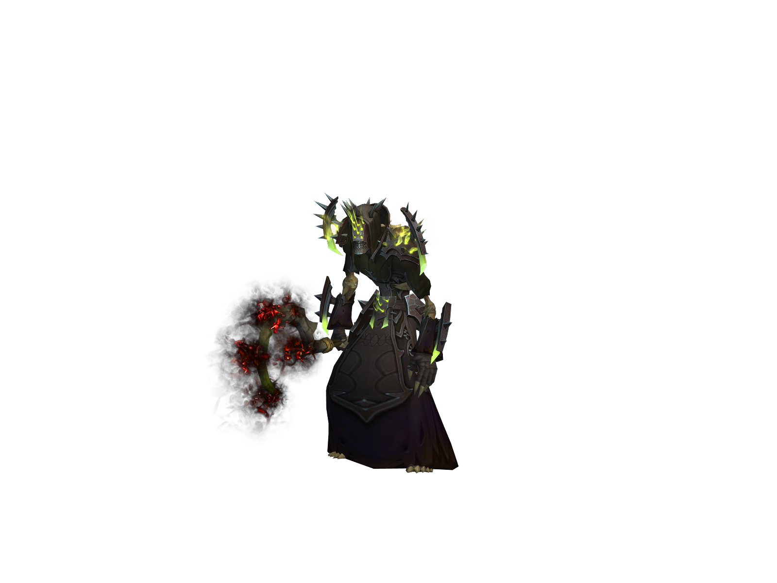 Mizlock 3D character render