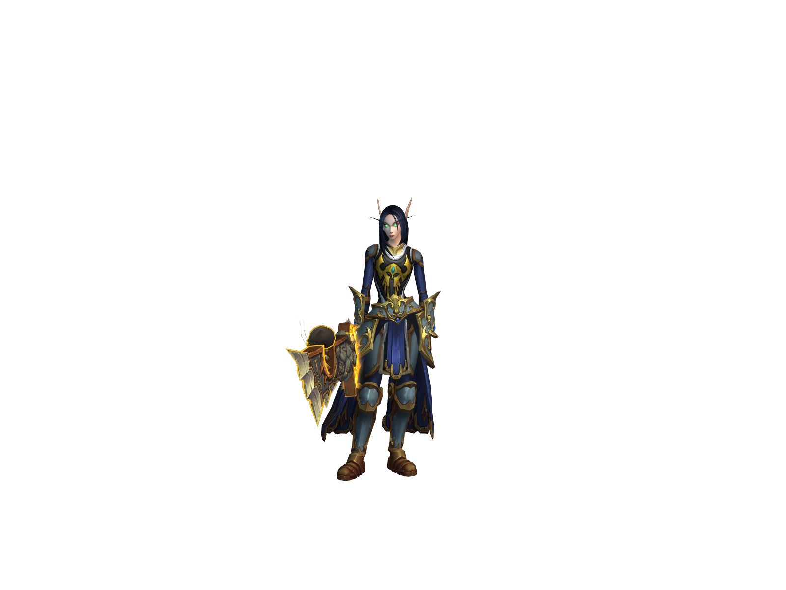 Amesti 3D character render