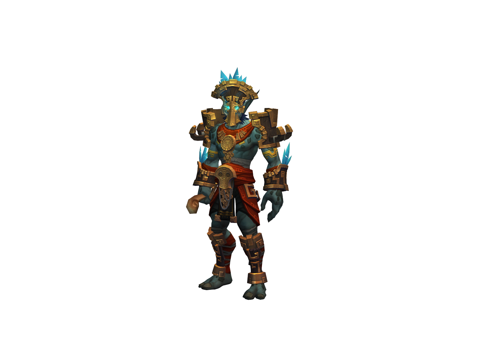 Hálorre 3D character render