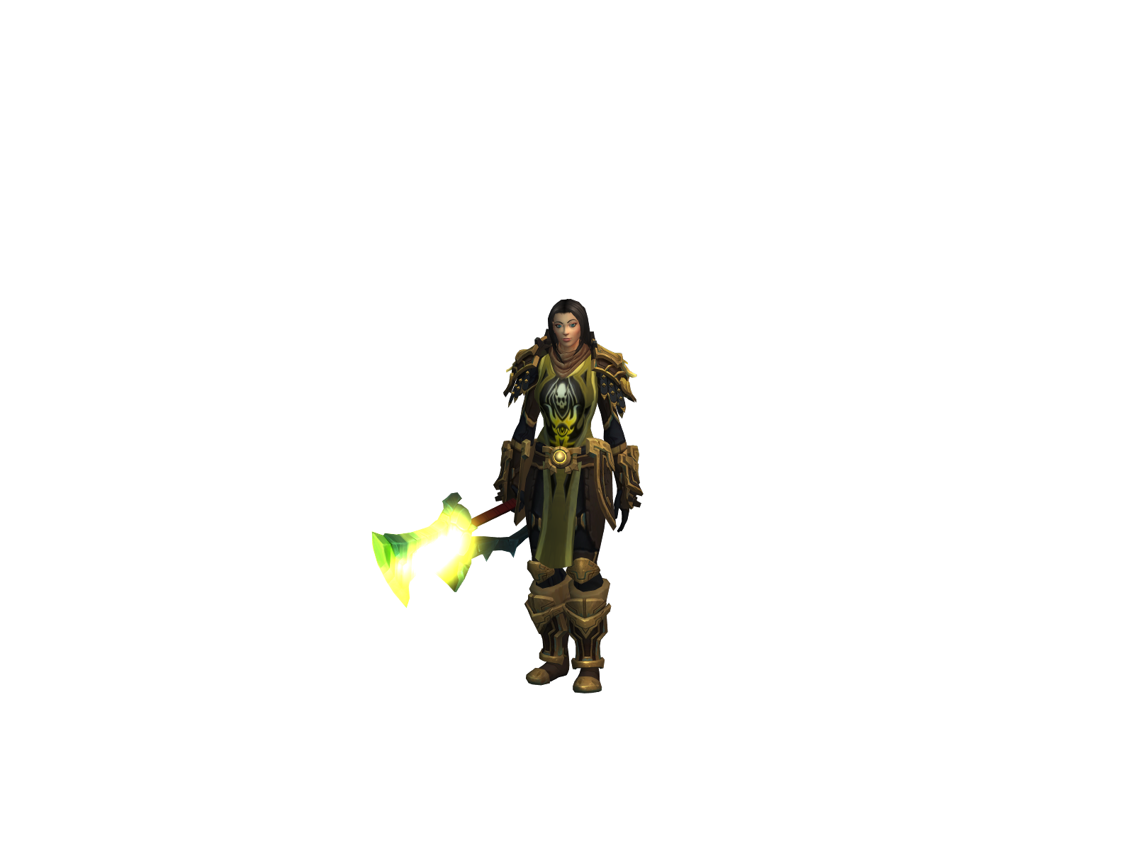 Zeeliek 3D character render