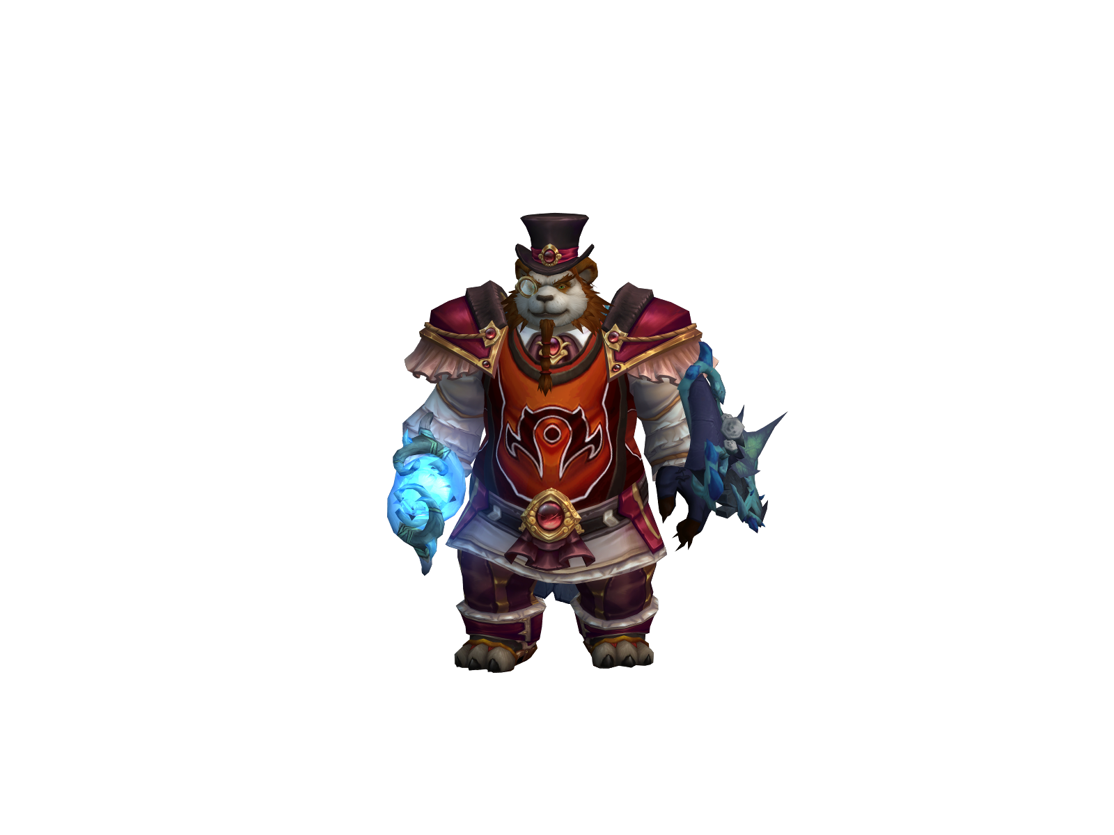 Chami 3D character render