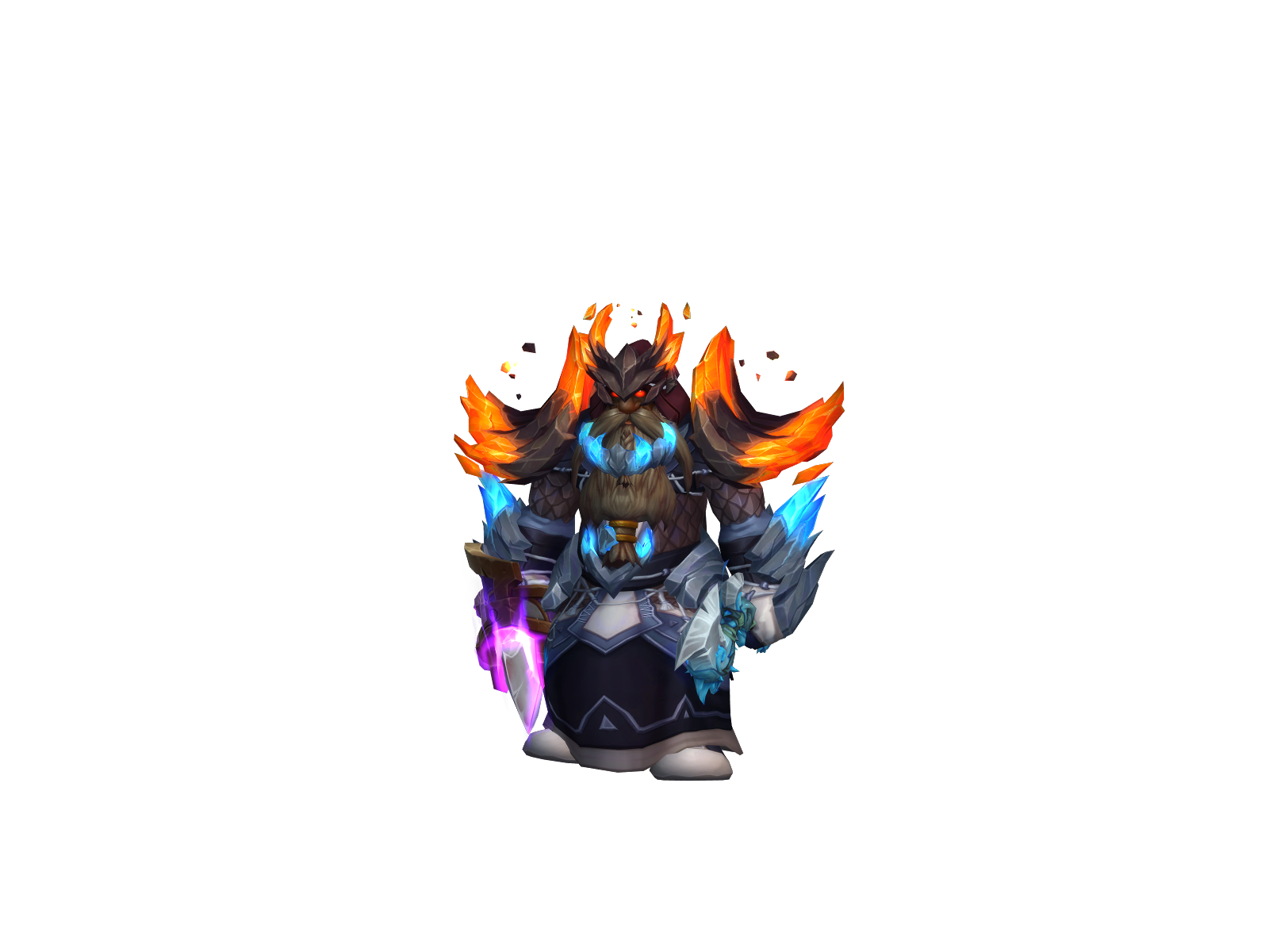 Barbario 3D character render