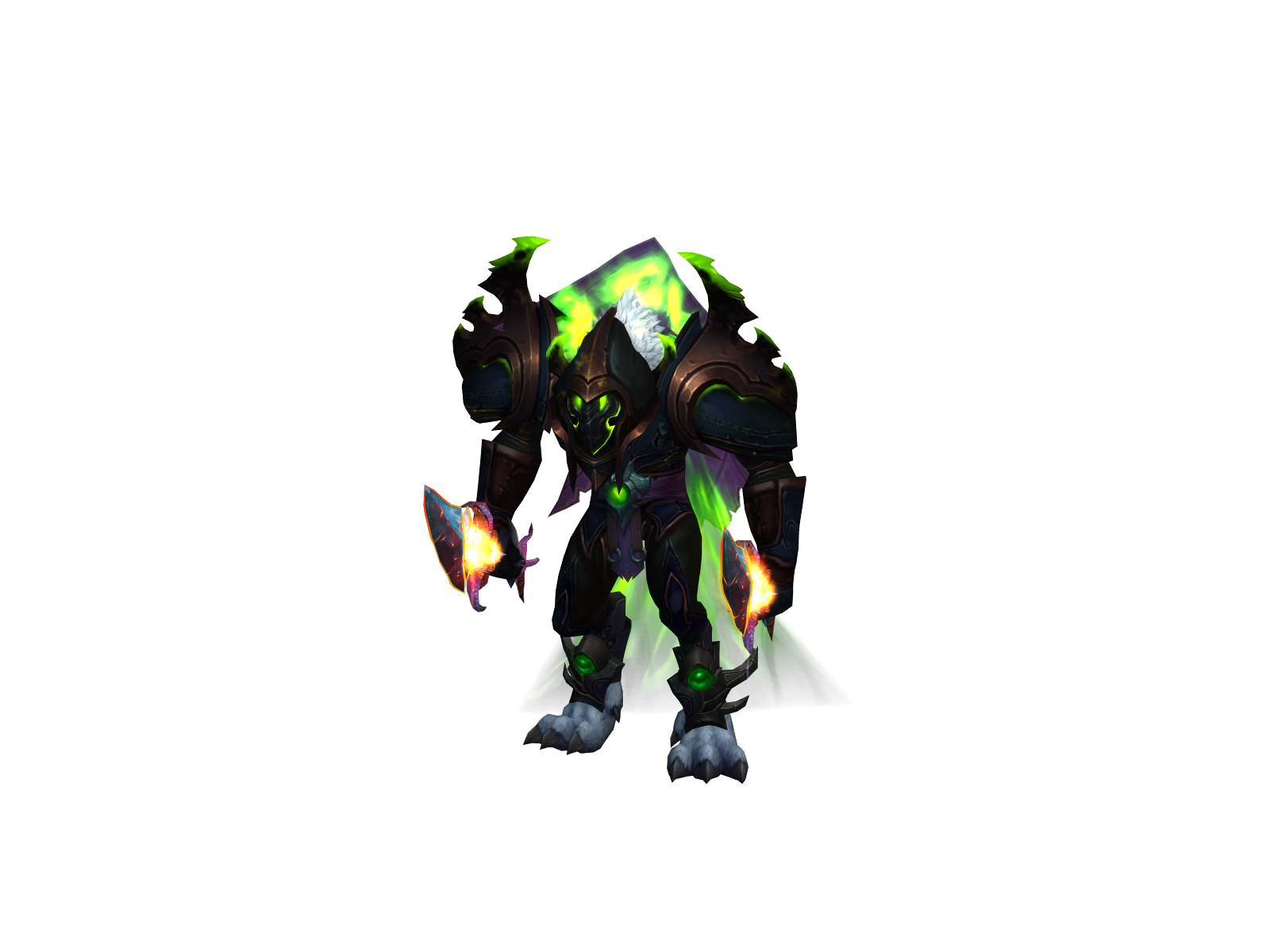 Wolferg 3D character render