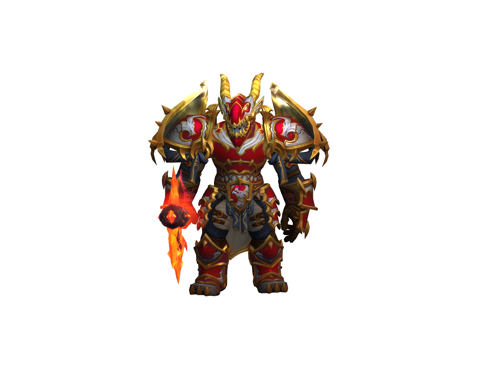 Mogrín 3D character render