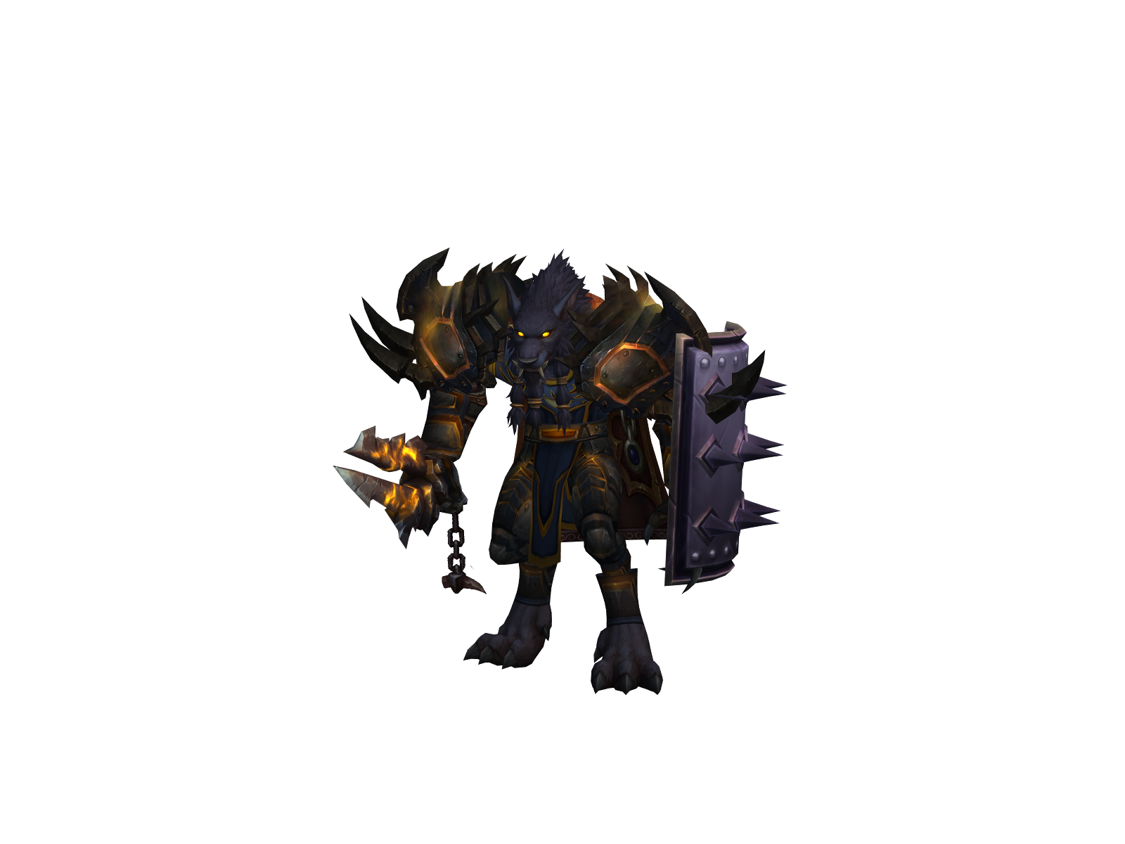 Wolfwalls 3D character render