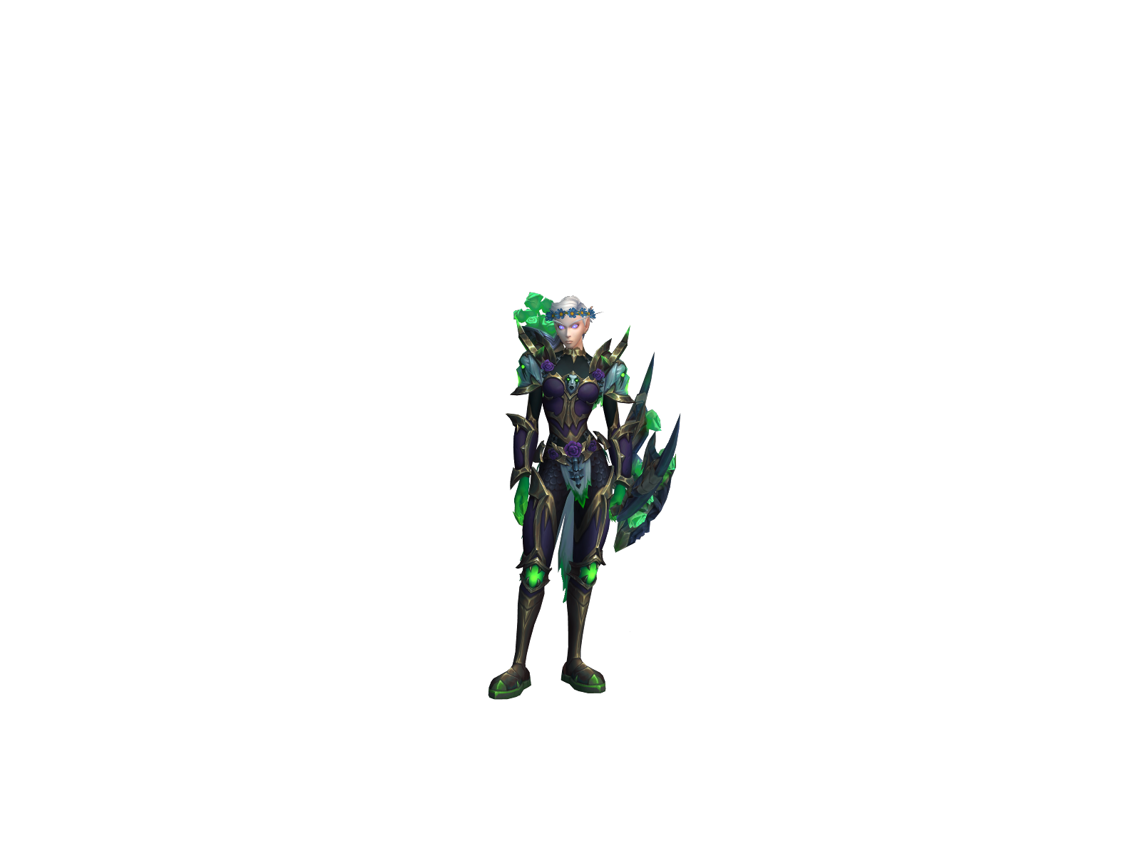 Selhort 3D character render
