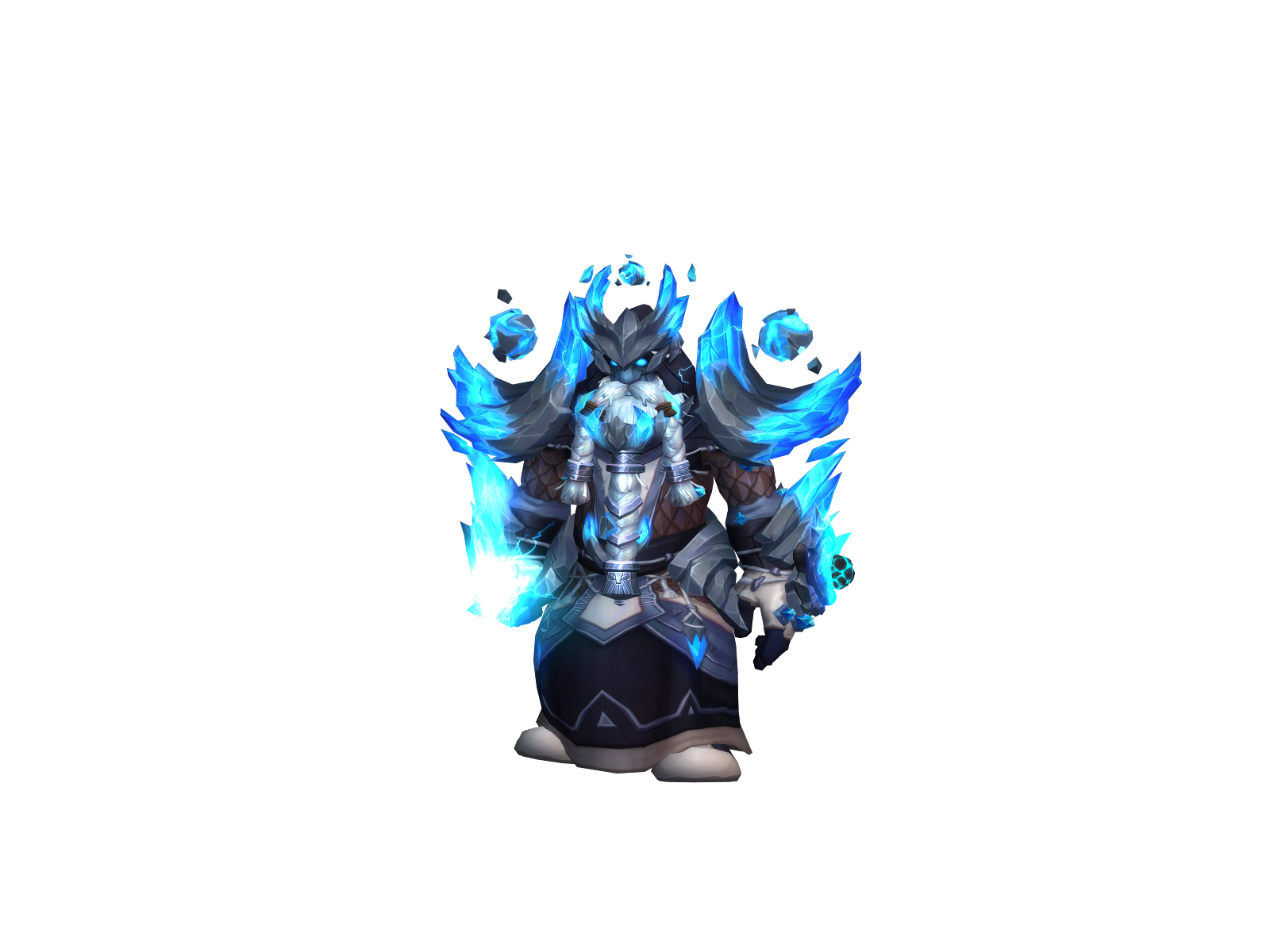 Océano 3D character render