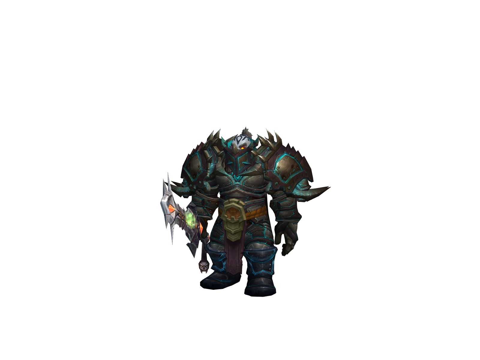 Urutaus 3D character render