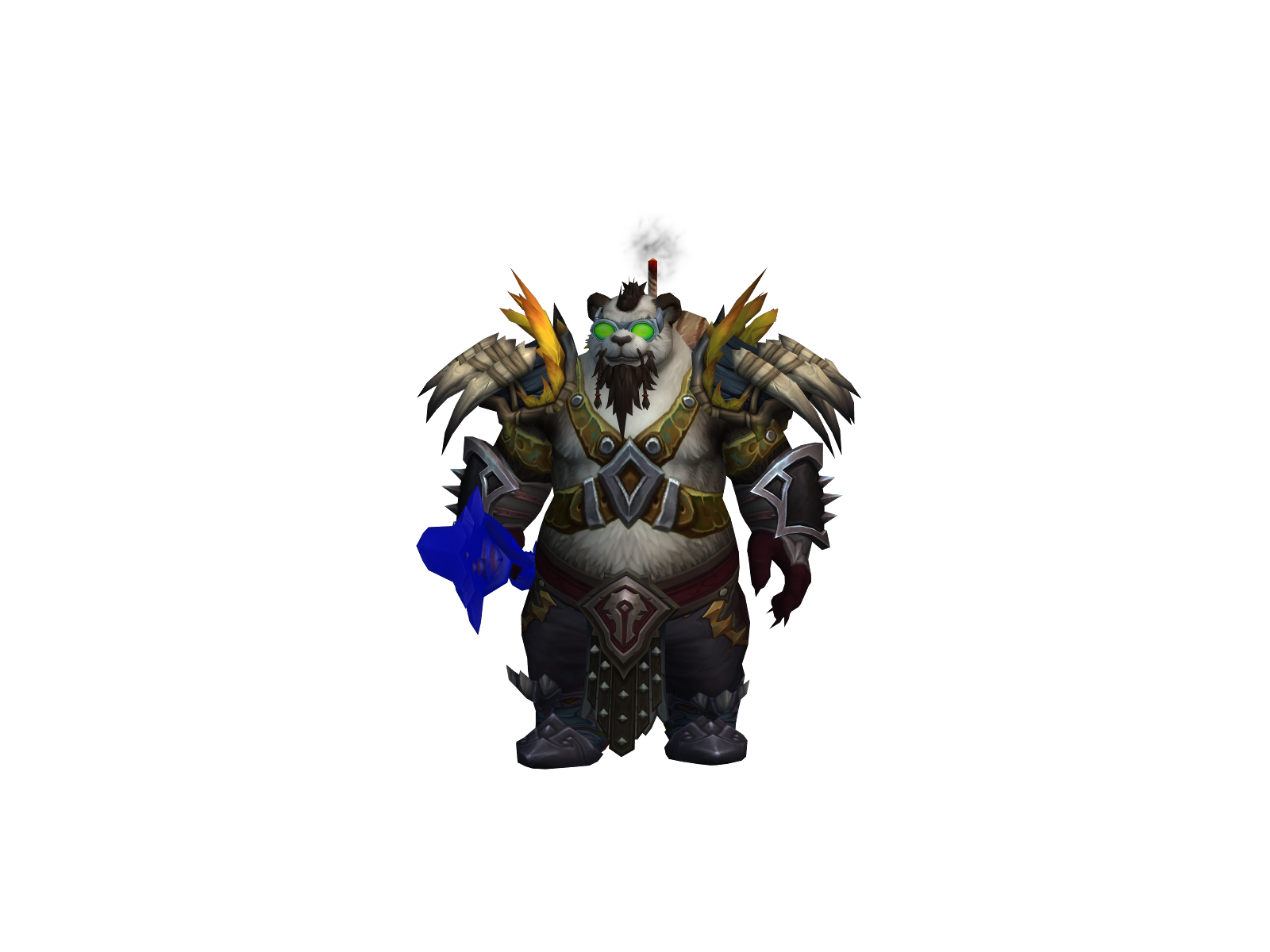 Nanopilo 3D character render
