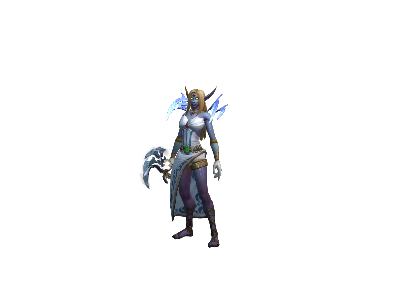 Mellankholy 3D character render