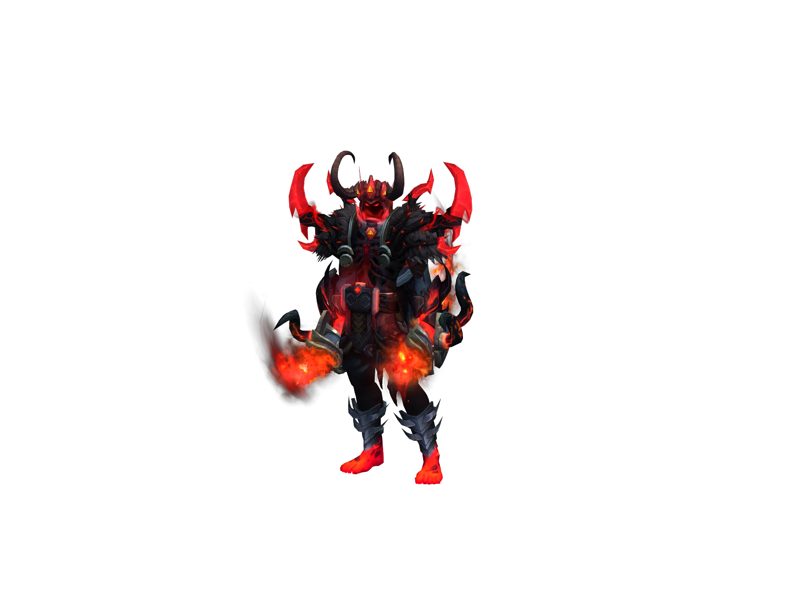 Démøn 3D character render