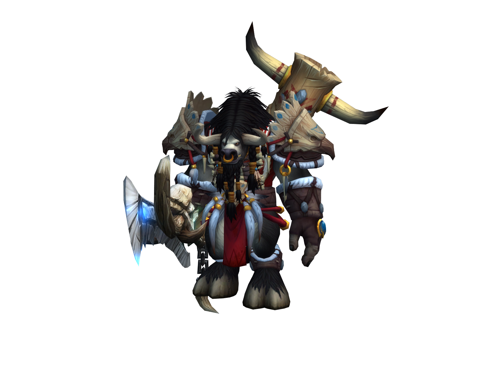Outerwolf 3D character render