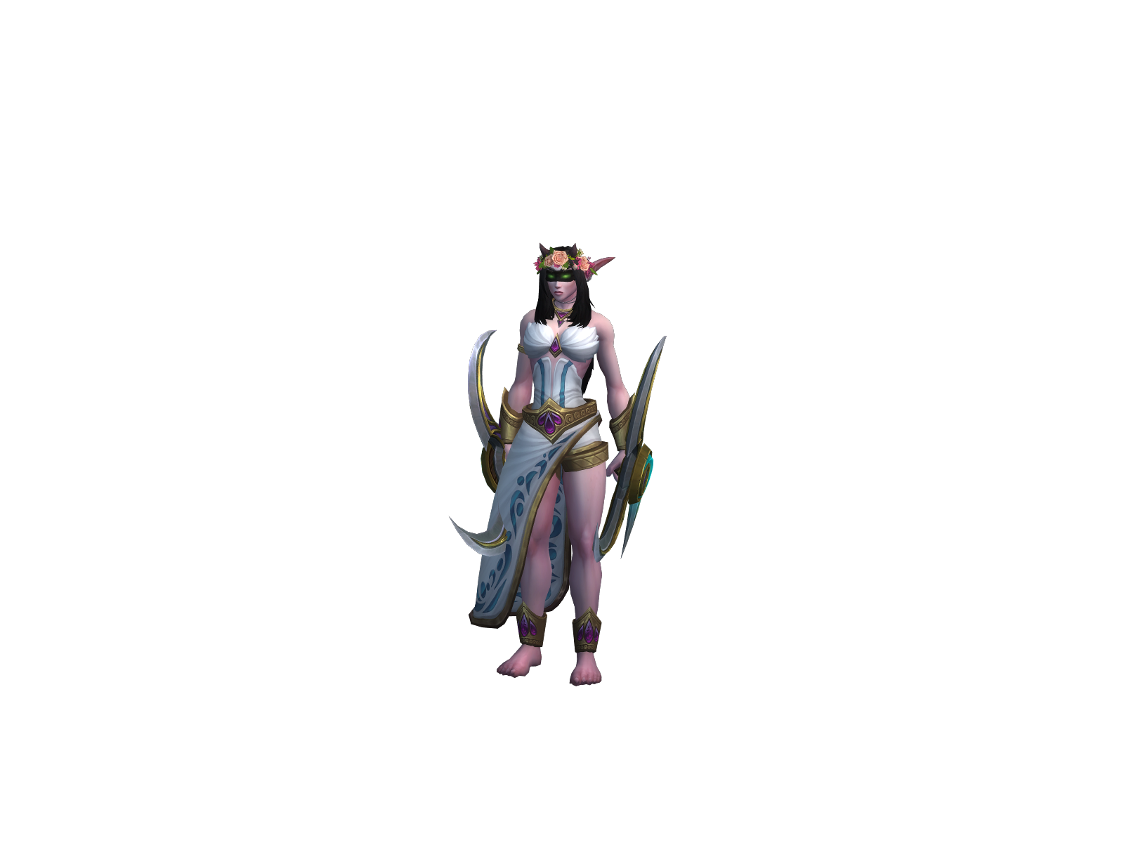 Areida 3D character render