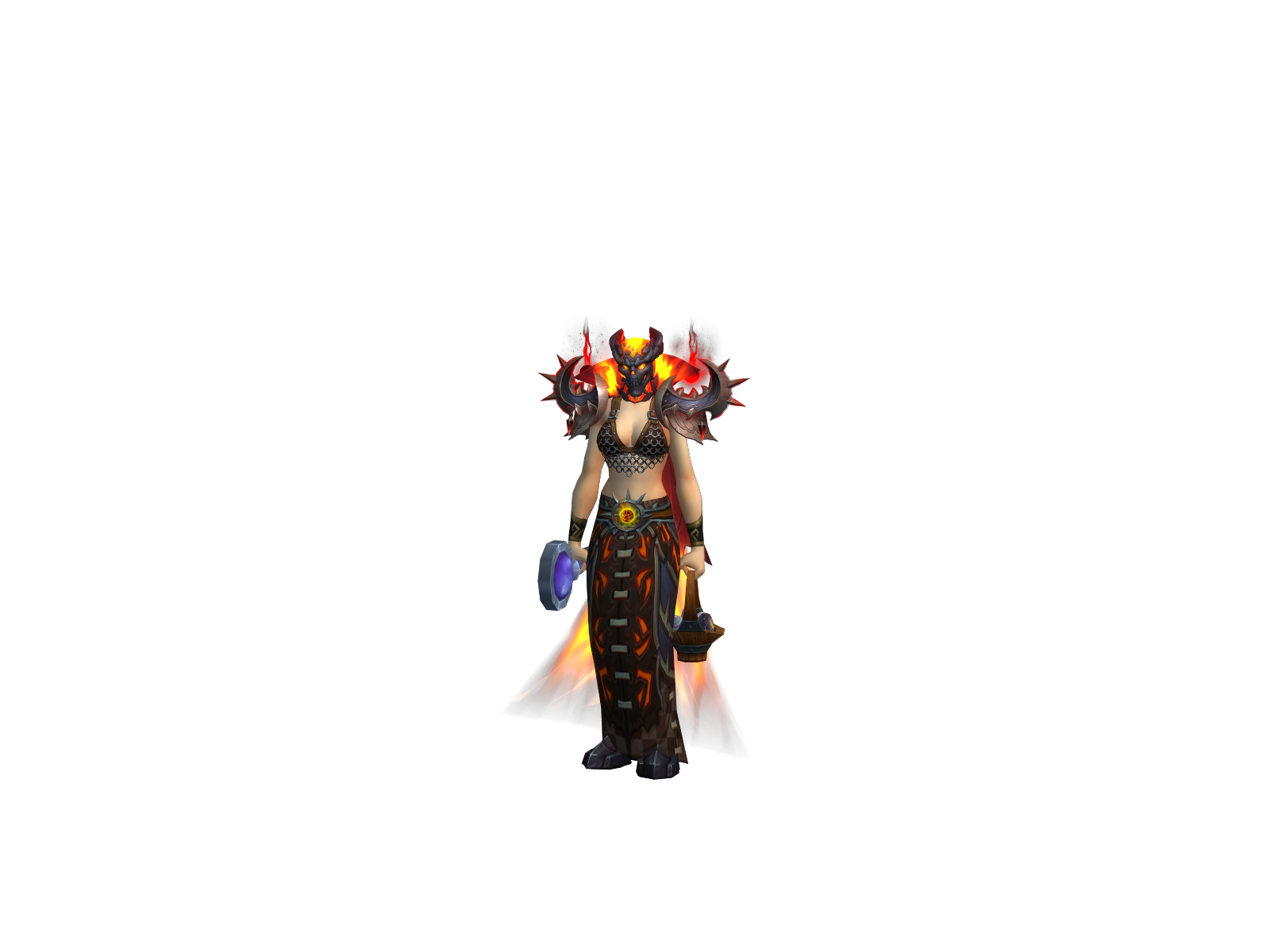 Ílua 3D character render