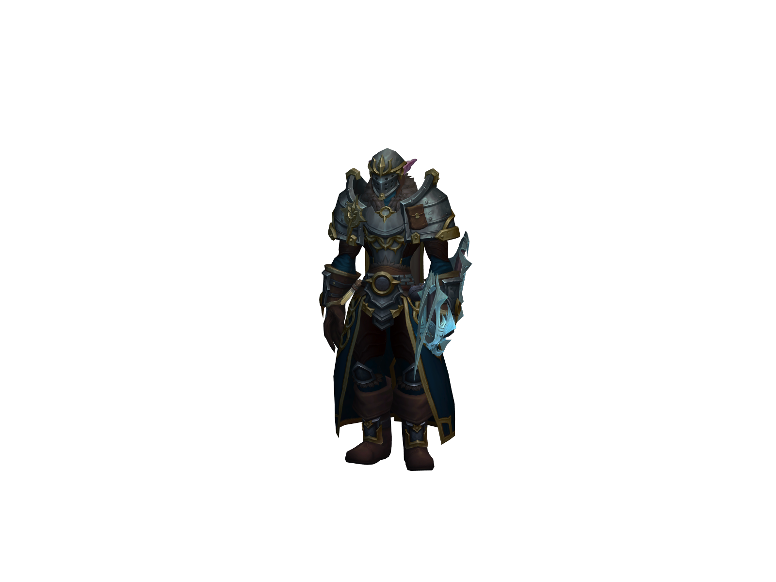 Mogura 3D character render