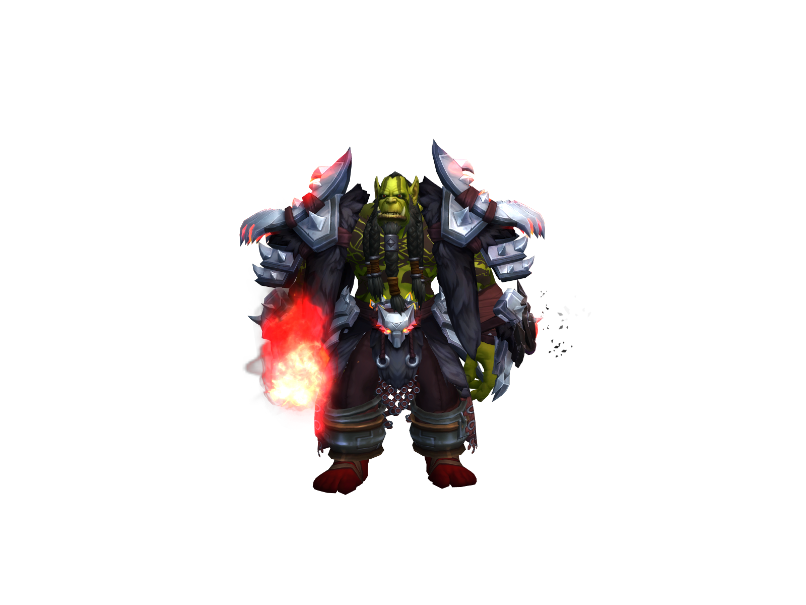 Trakall 3D character render