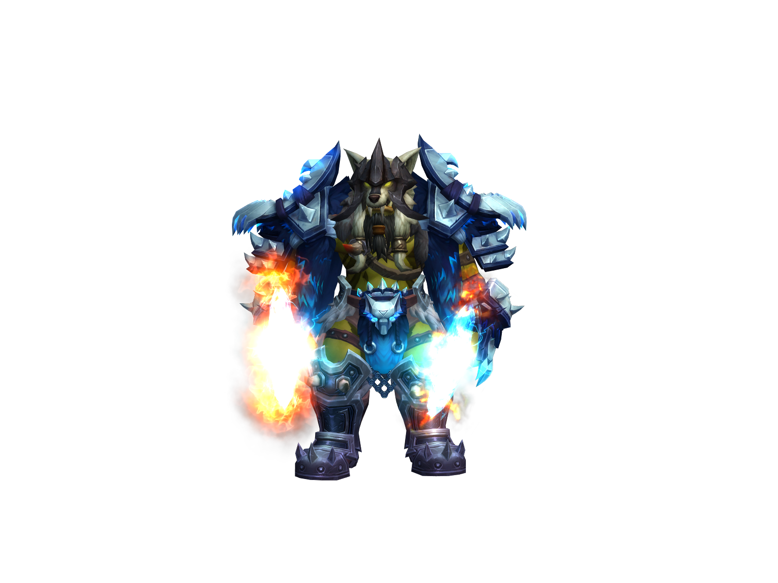 Ích 3D character render