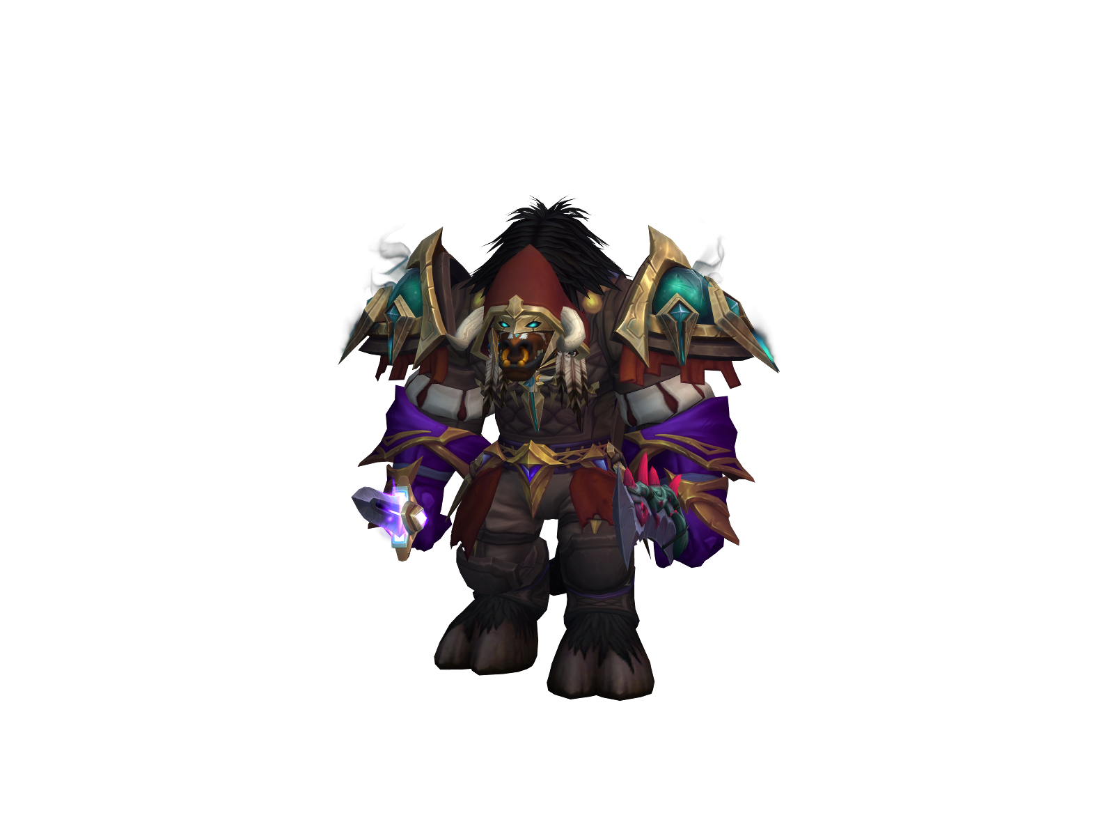 Atlahua 3D character render
