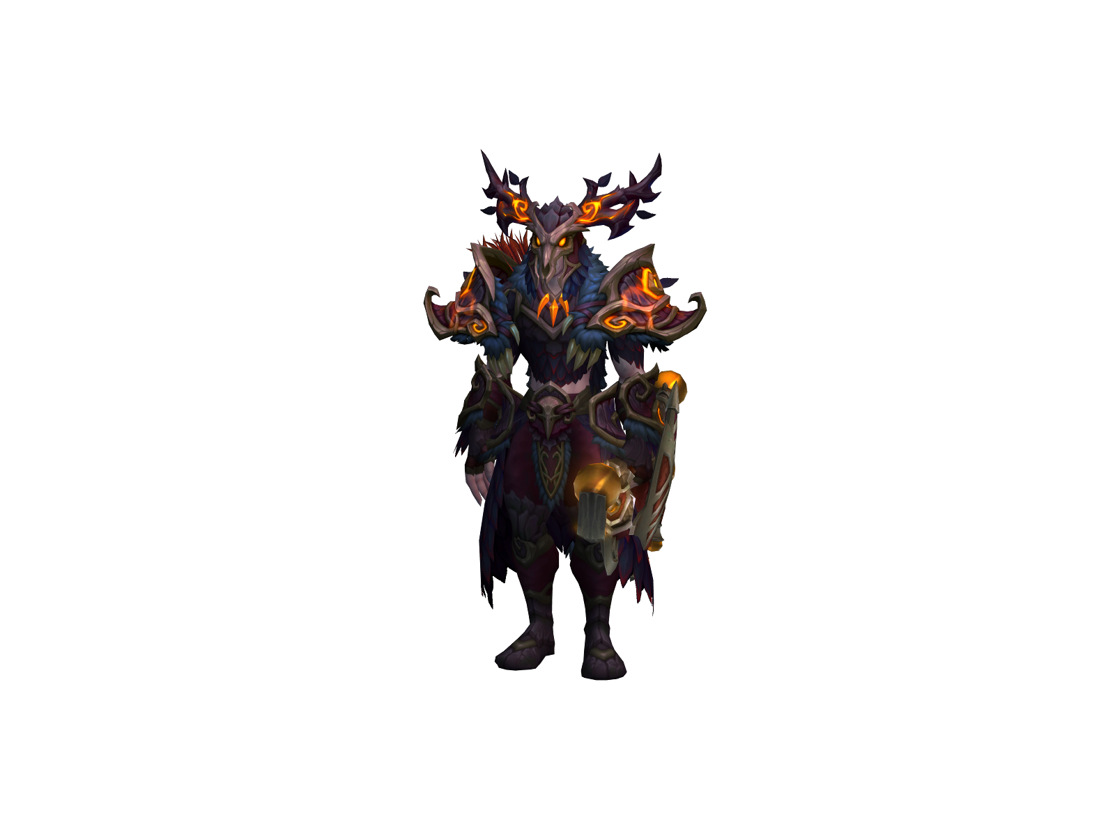 Destrohy 3D character render