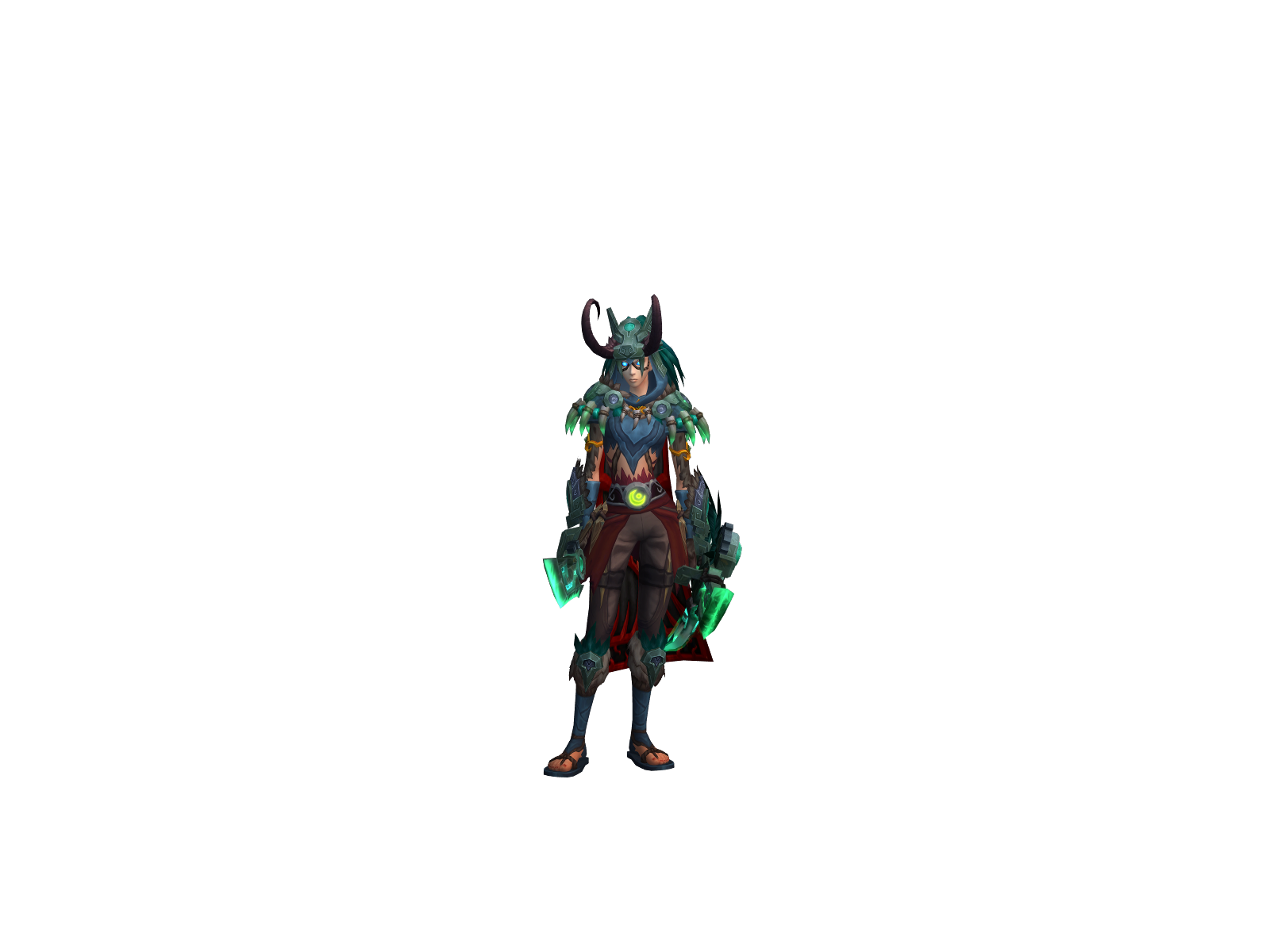 Gerinfah 3D character render