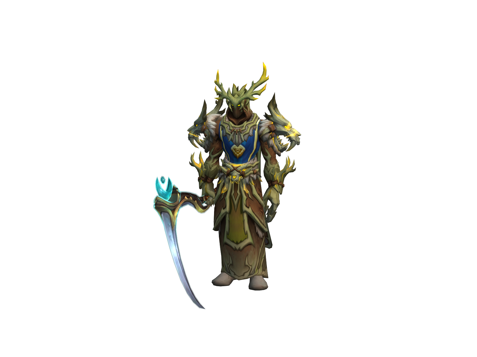 Lloraras 3D character render