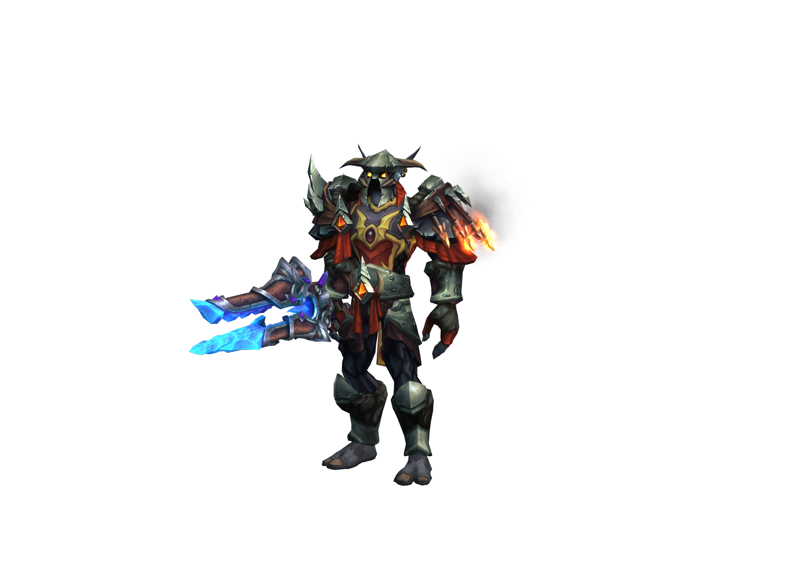 Zulrrakard 3D character render