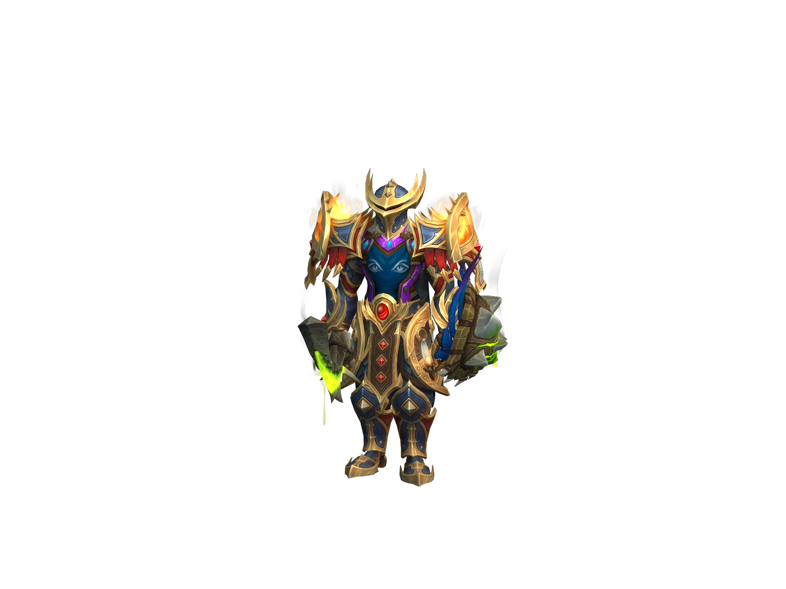 Adhael 3D character render