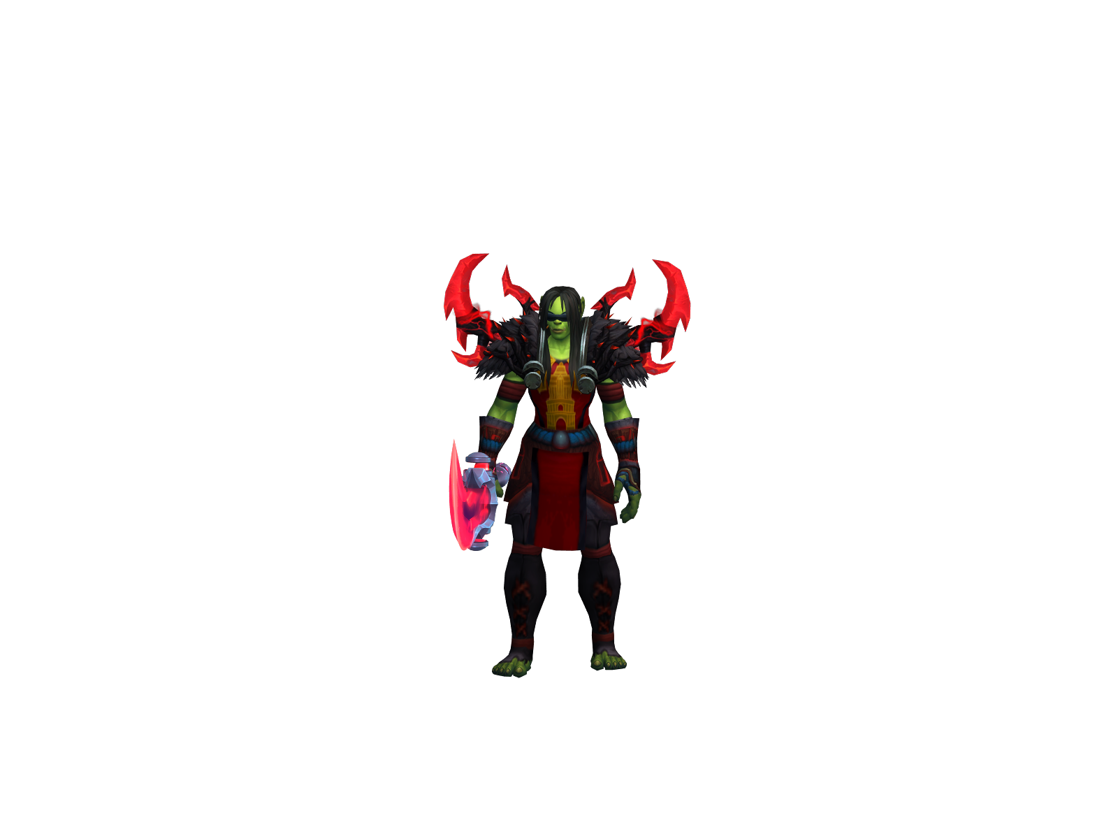 Malâk 3D character render