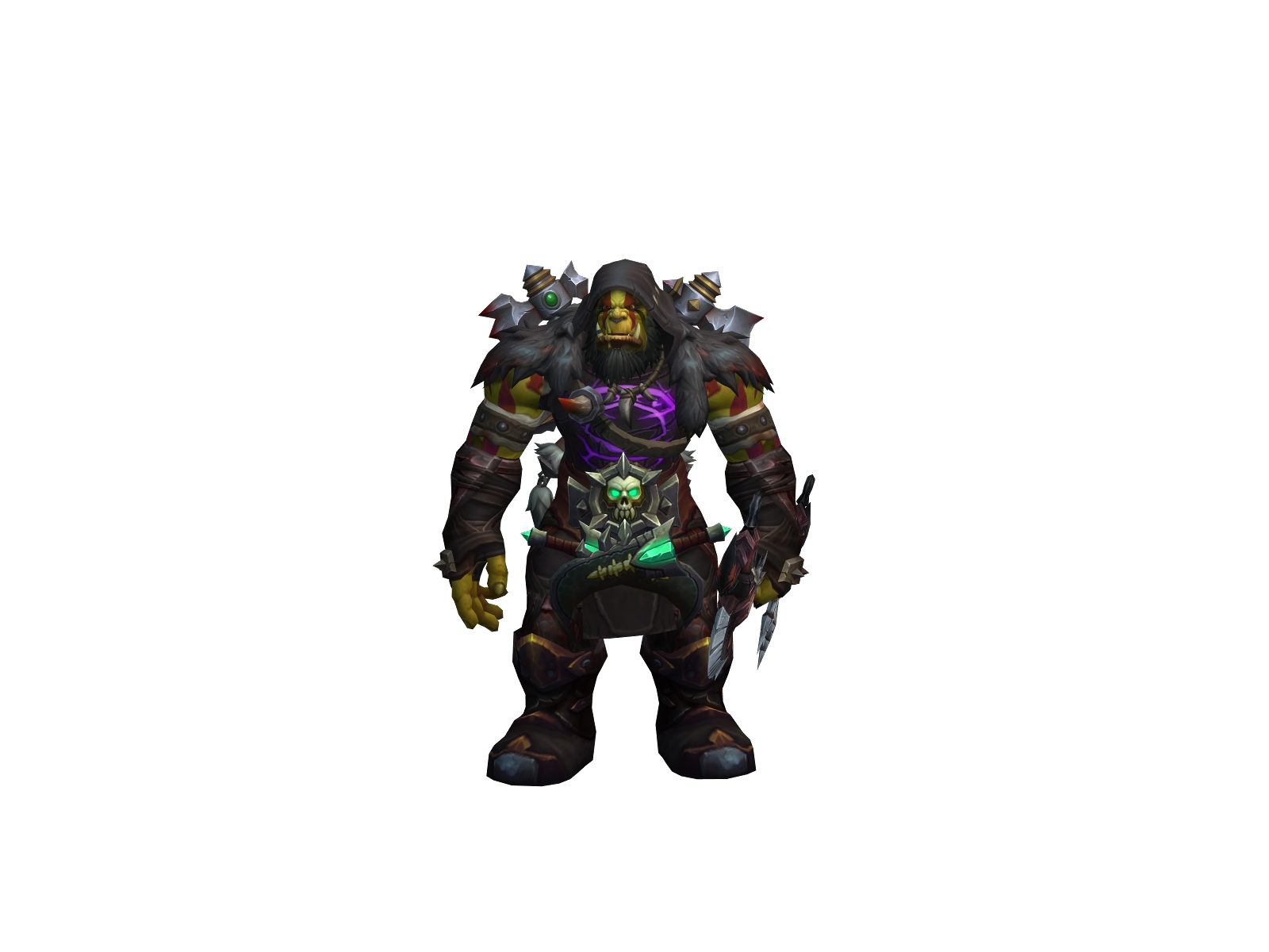 Gusark 3D character render