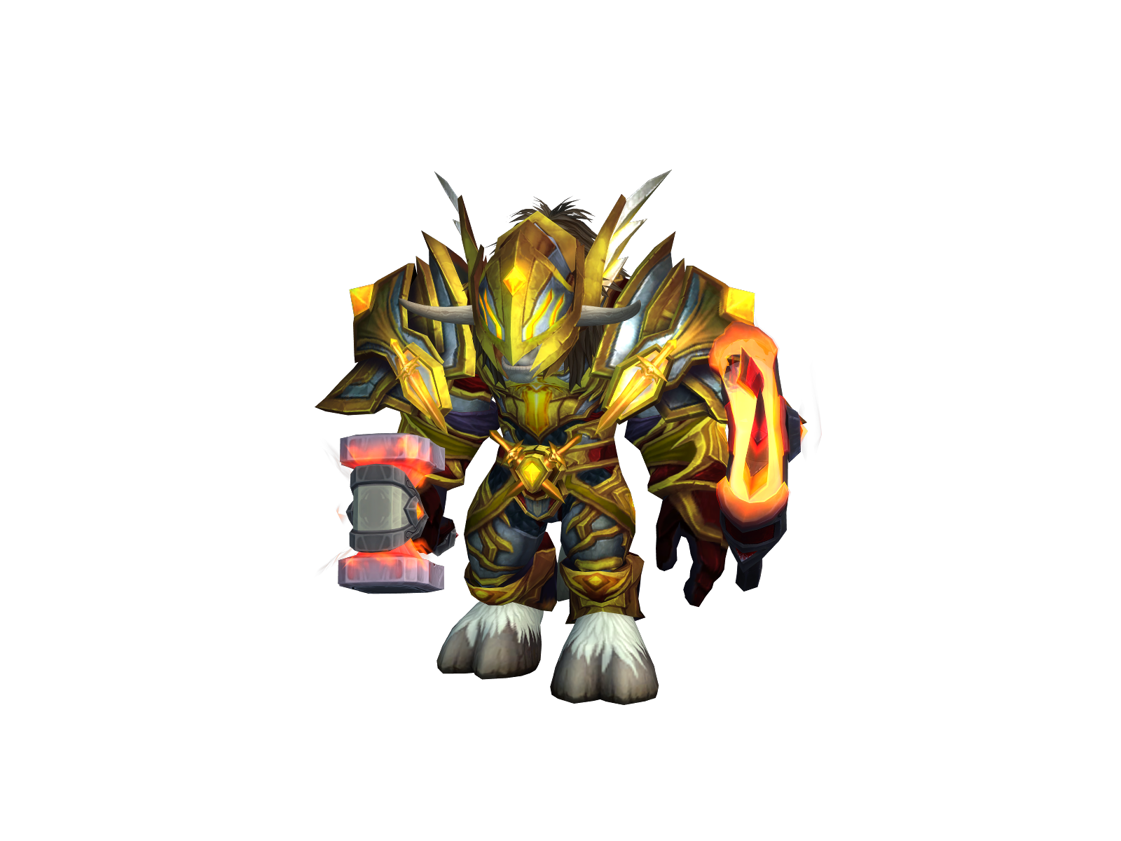Hesalur 3D character render