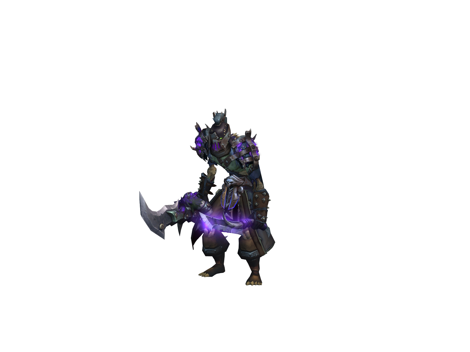 Nocthael 3D character render