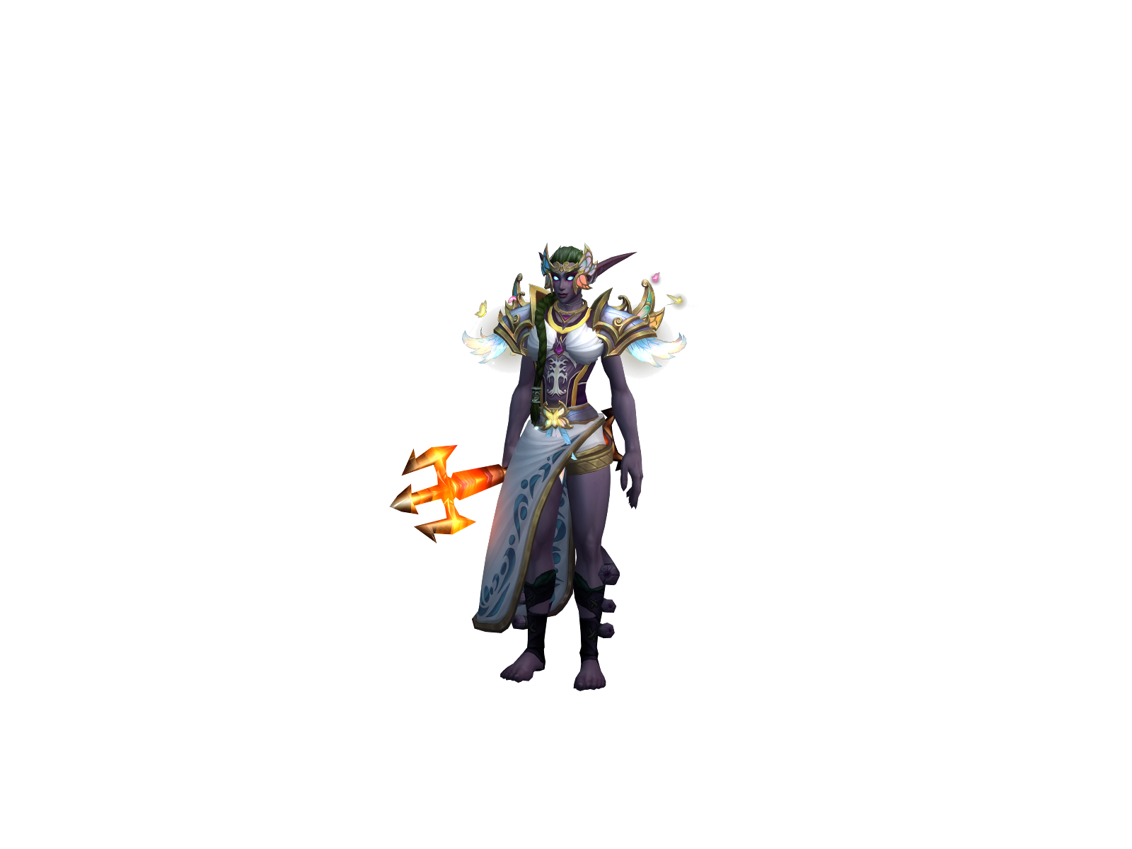 Diosafrodita 3D character render