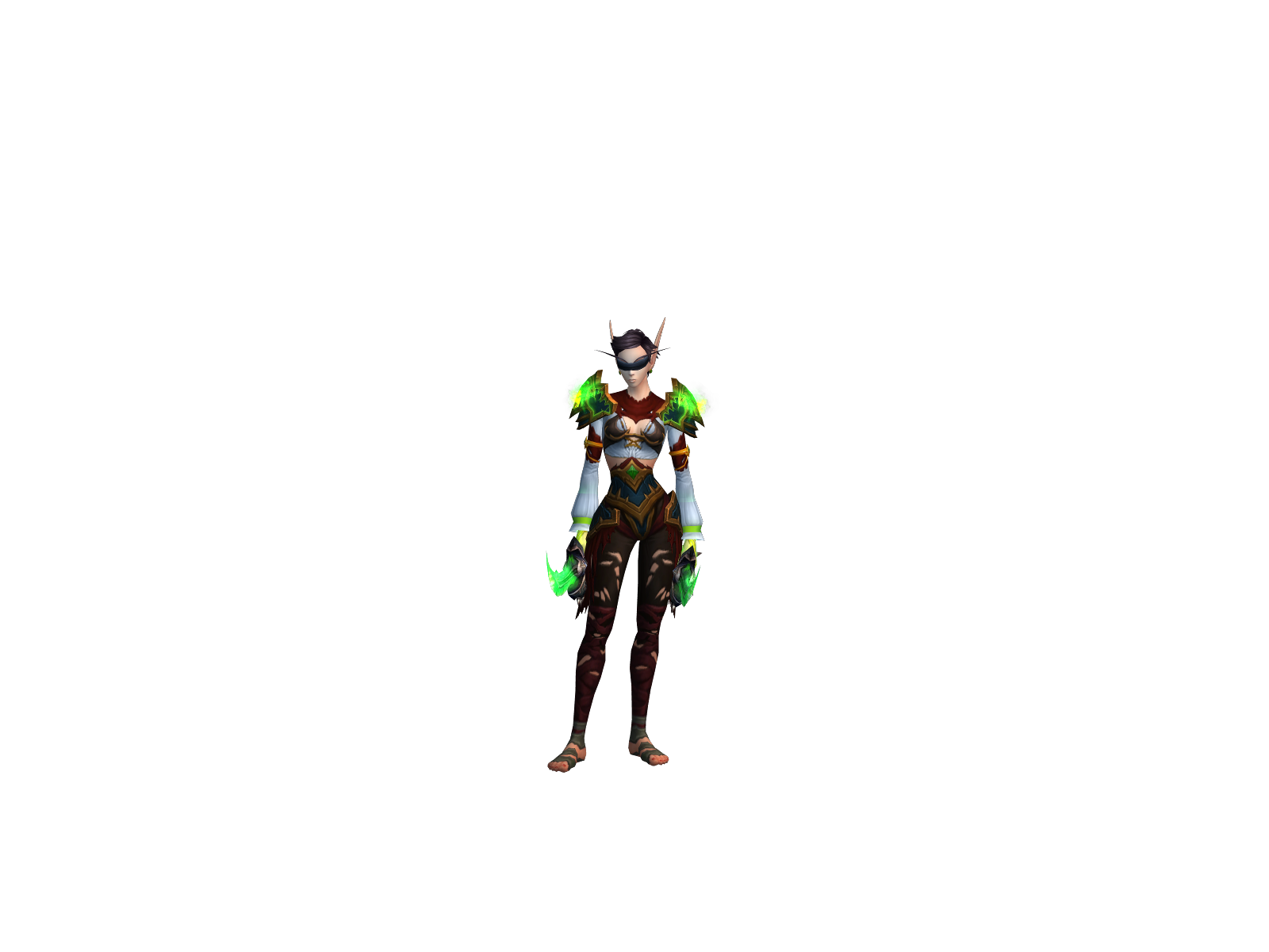 Meina 3D character render