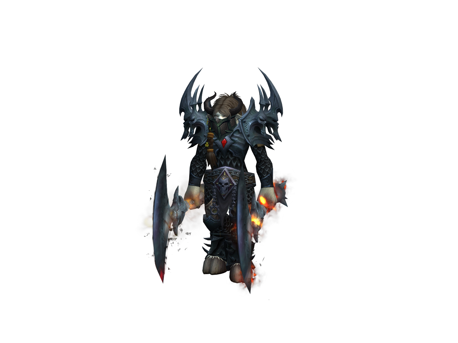 Cleymores 3D character render